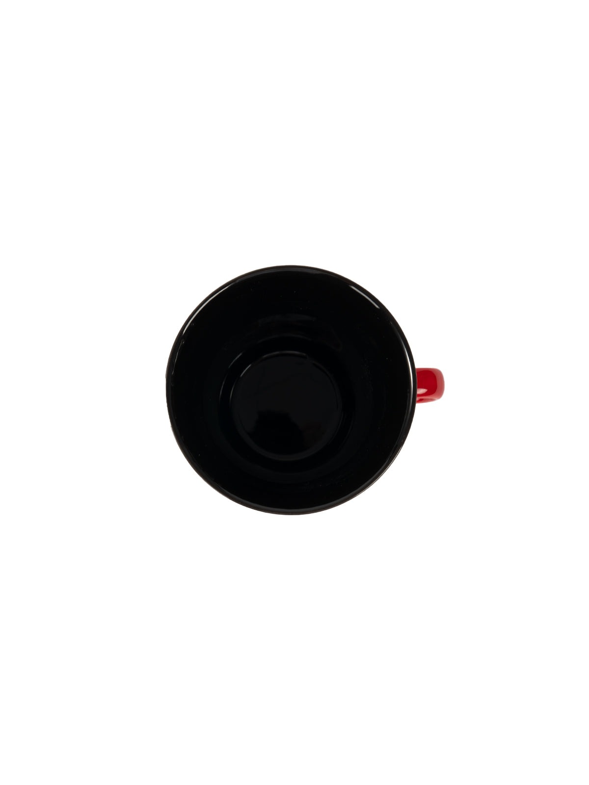 CRAFILAB | Vermilion Red & Round Handle Teacup