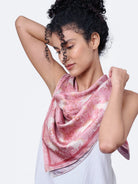 STUDIO QILING | Unicorn Spring Magic Double Side Silk Scarf 100