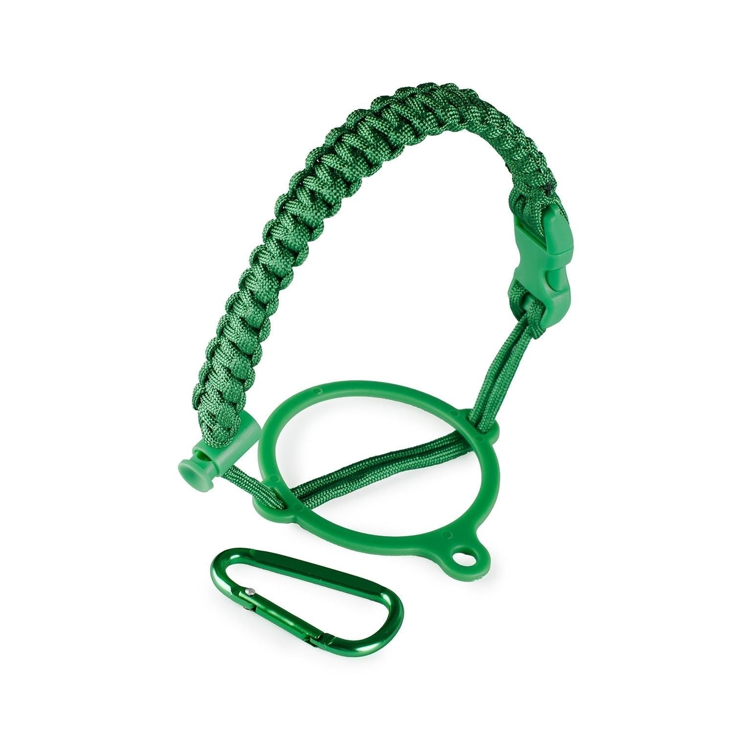 CROSSING | Paracord Bottle Carrier Strap W Carabiner
