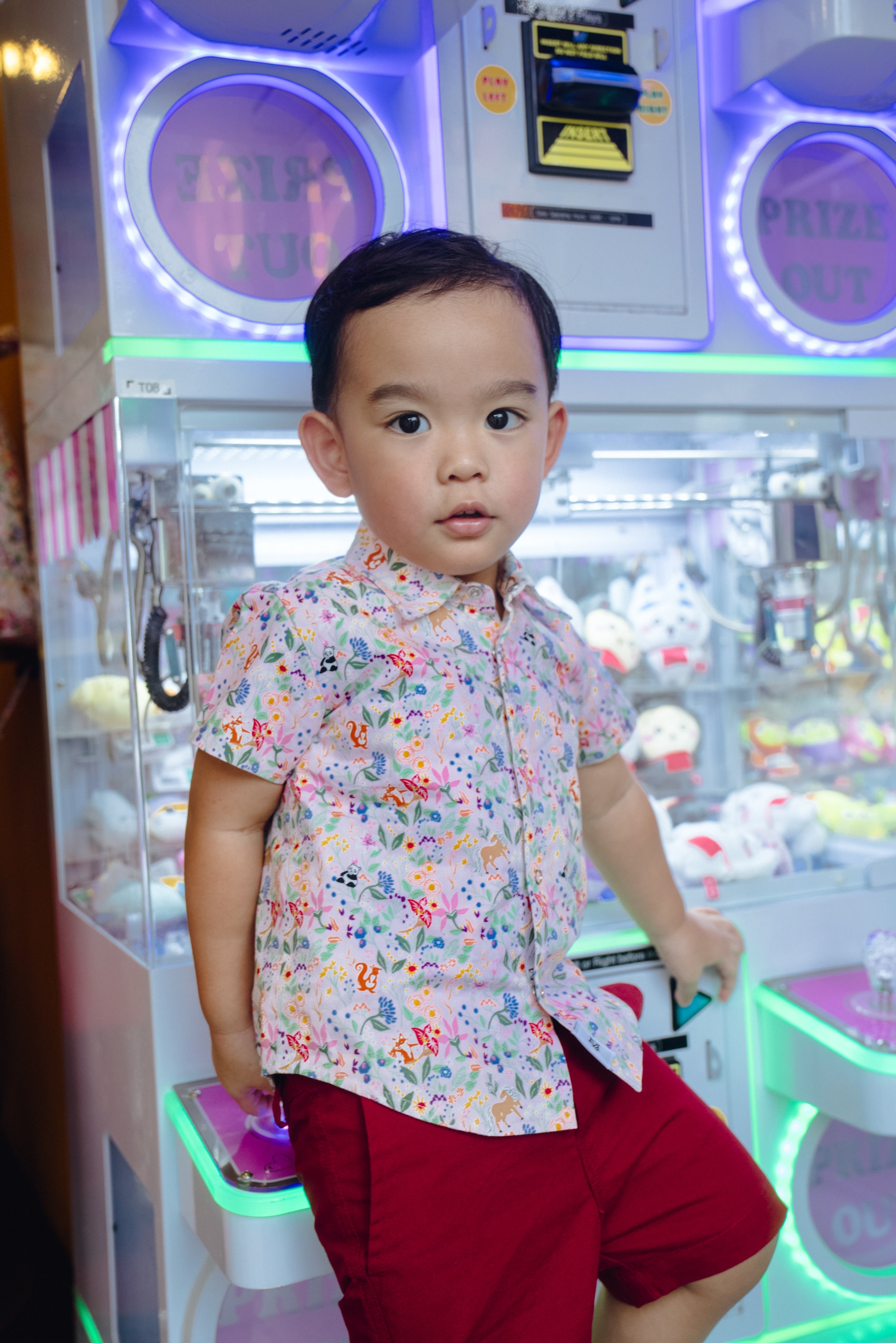 MAISON Q | Secret Garden Reversible Shirt