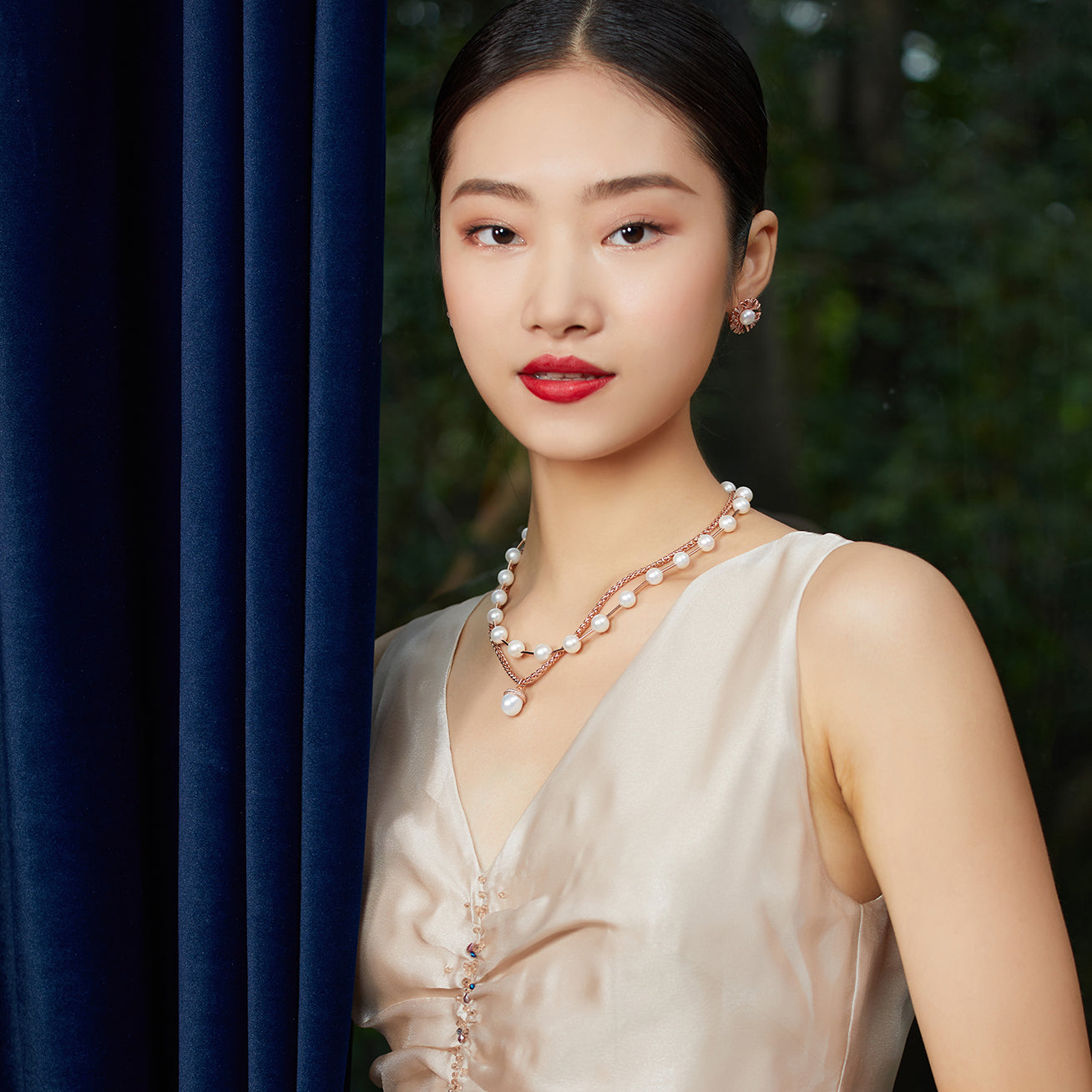 PEARLY LUSTRE | Asian Civilisations Museum Freshwater Pearl Necklace WN00218 | ACM Collection