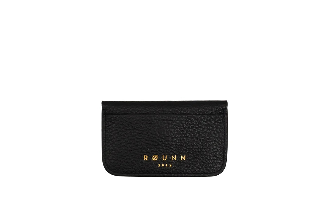 ROUNN | Mini Wallet - Black Asphalt