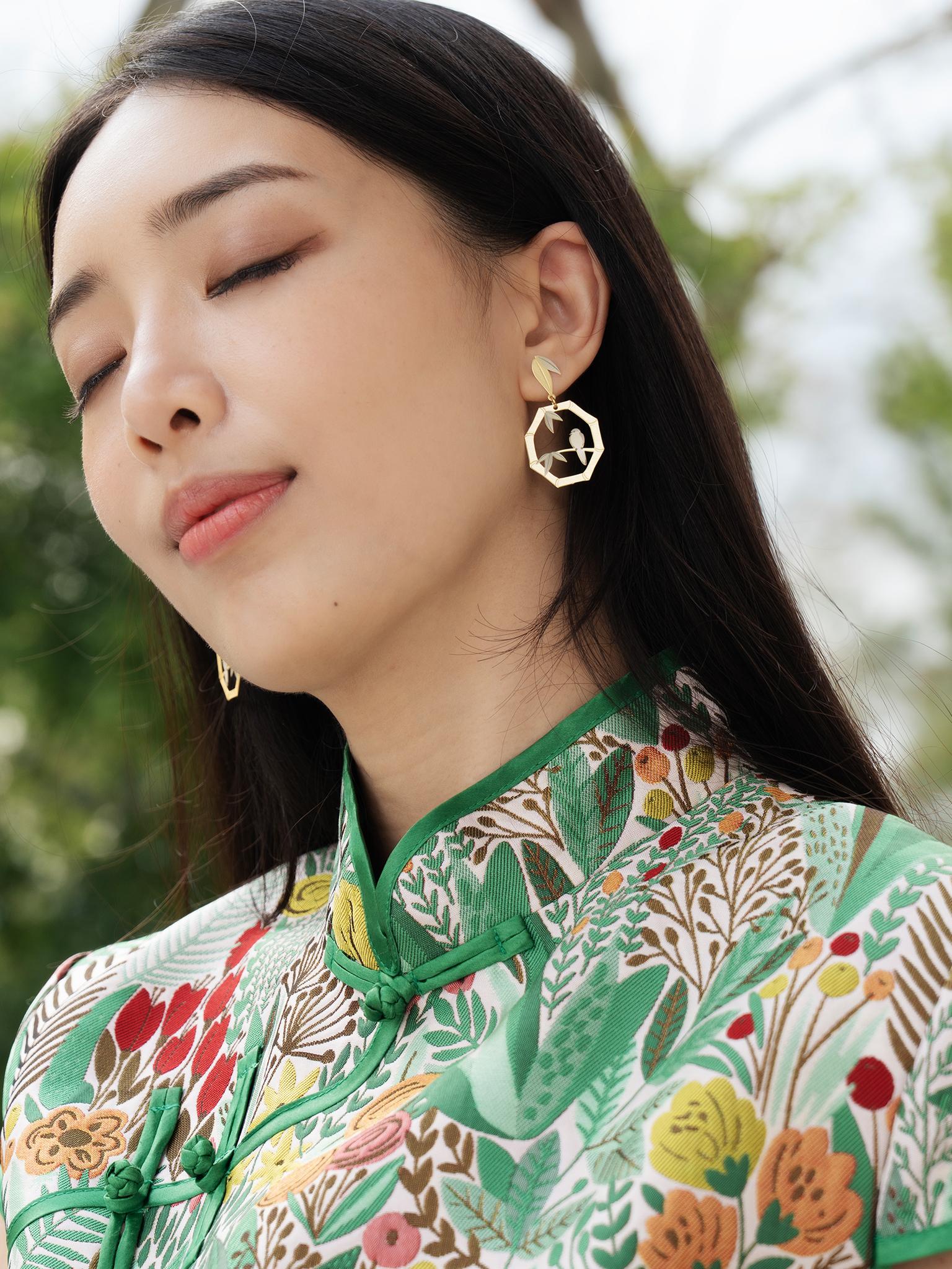 EMBRACE JEWELLERY | Bamboo Earrings
