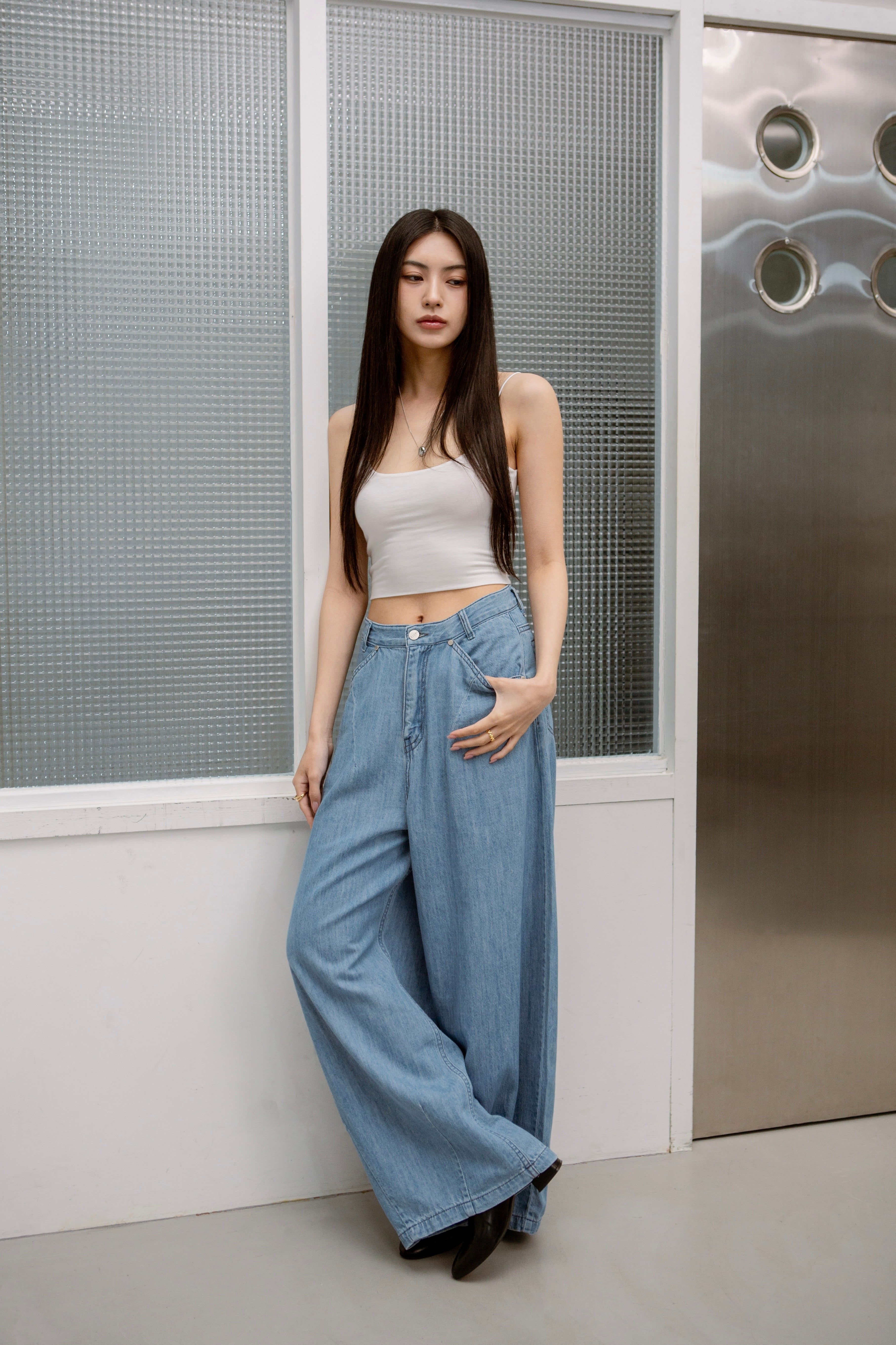 SAERO COLLECTIVE | Myeonsa Denim Jeans | Classic Blue