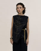 SUKKHA CITTA | ANGKASA - Drapped Ribbon Top