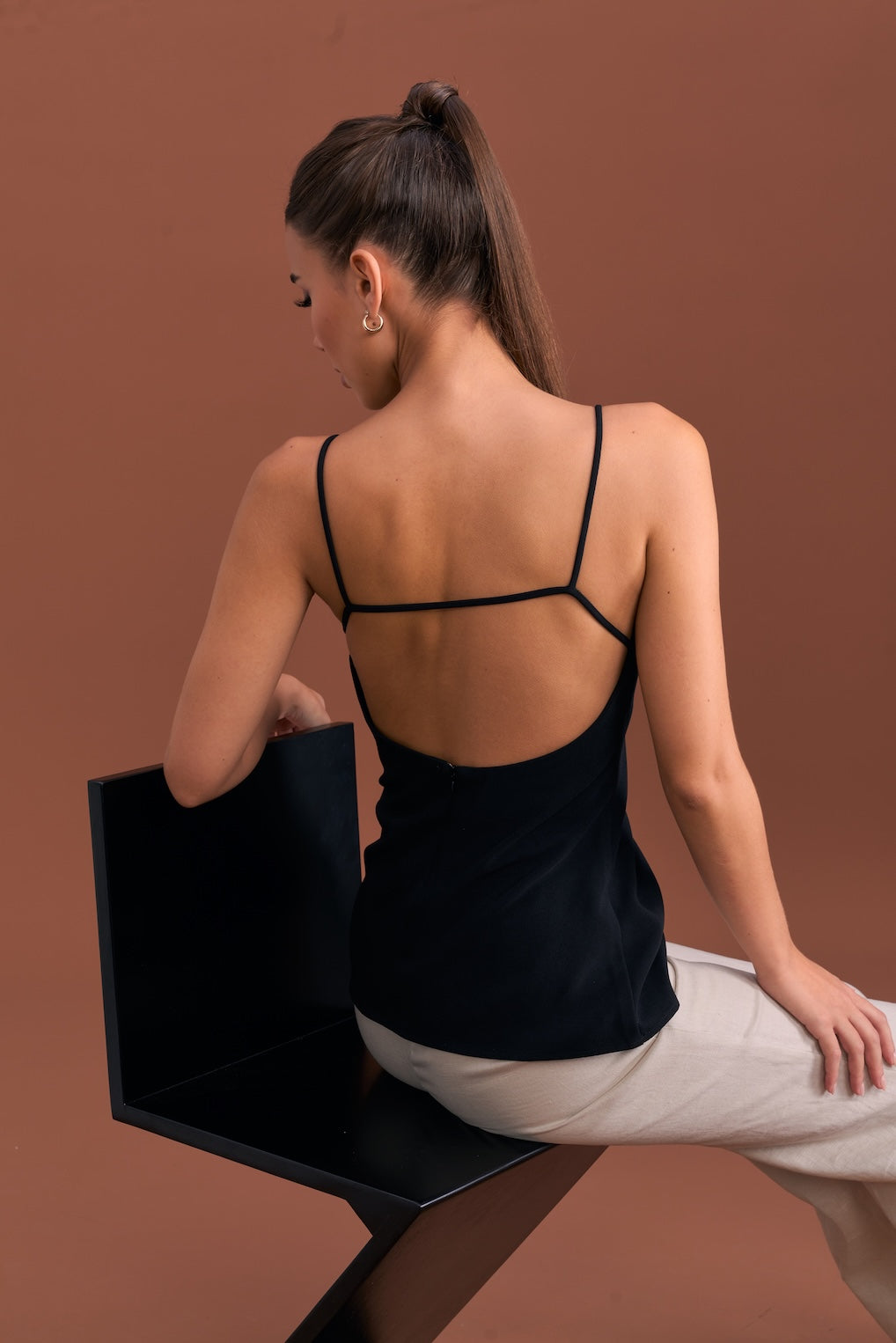 EMVY | Karlie Padded Top - Black