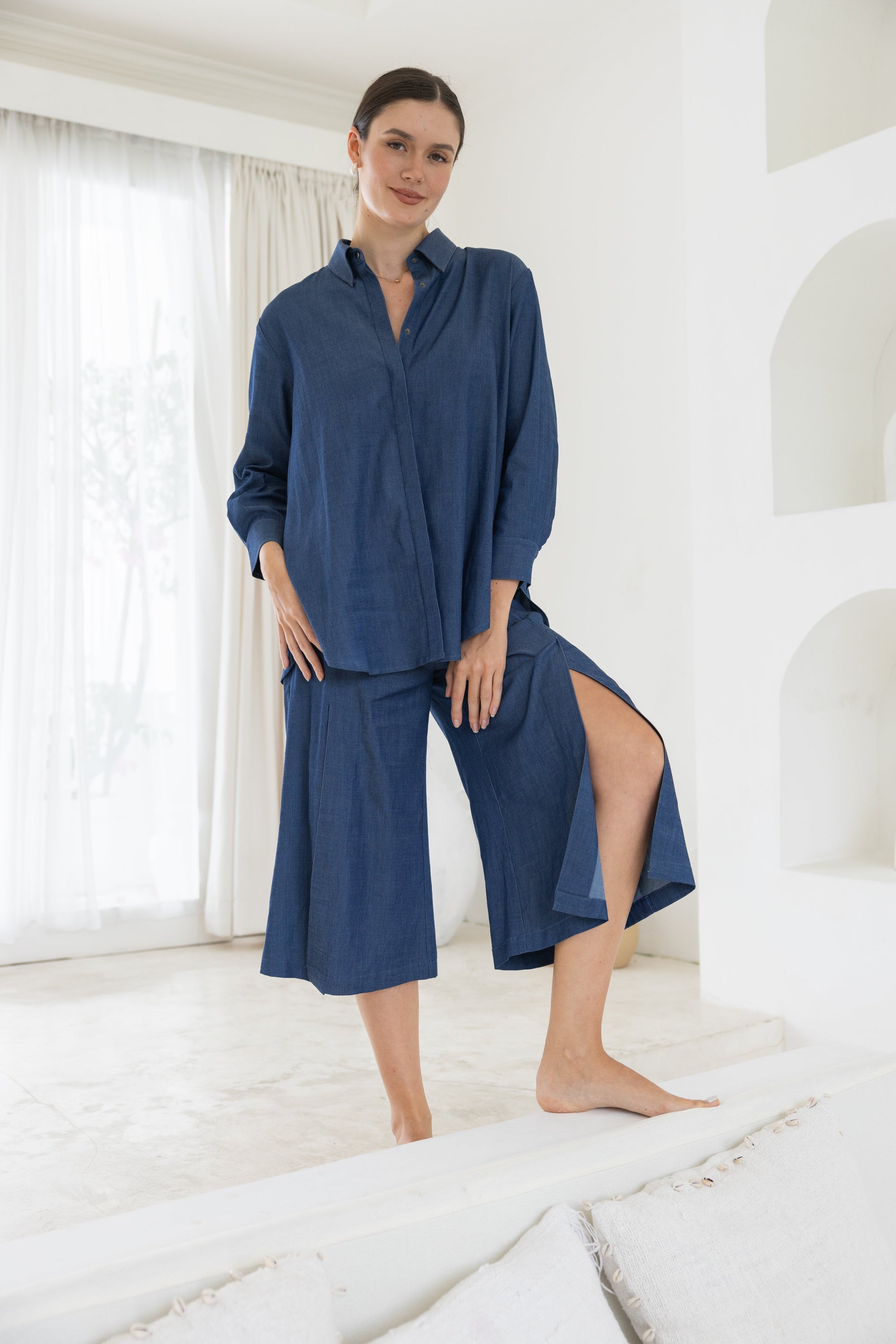 OLIVE BASICS | Delilah All-Occasion TENCEL™ Shirt