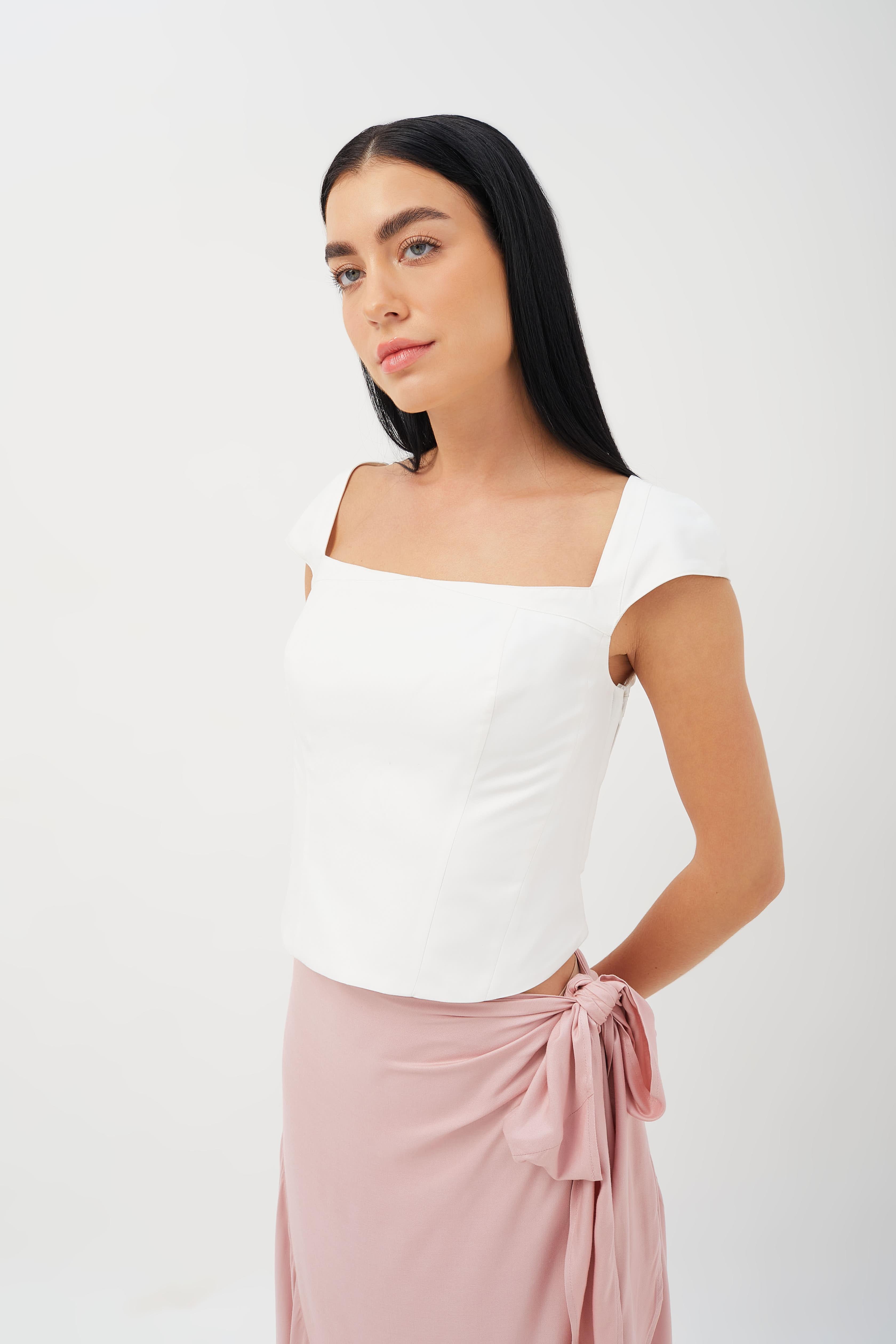 CAELI ECO LUXE | Structured Corset Top
