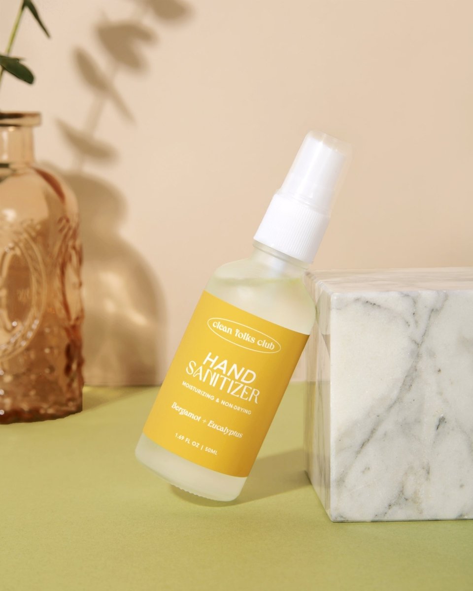 Bergamot + Eucalyptus Hand Sanitizer - Clean Folks Club