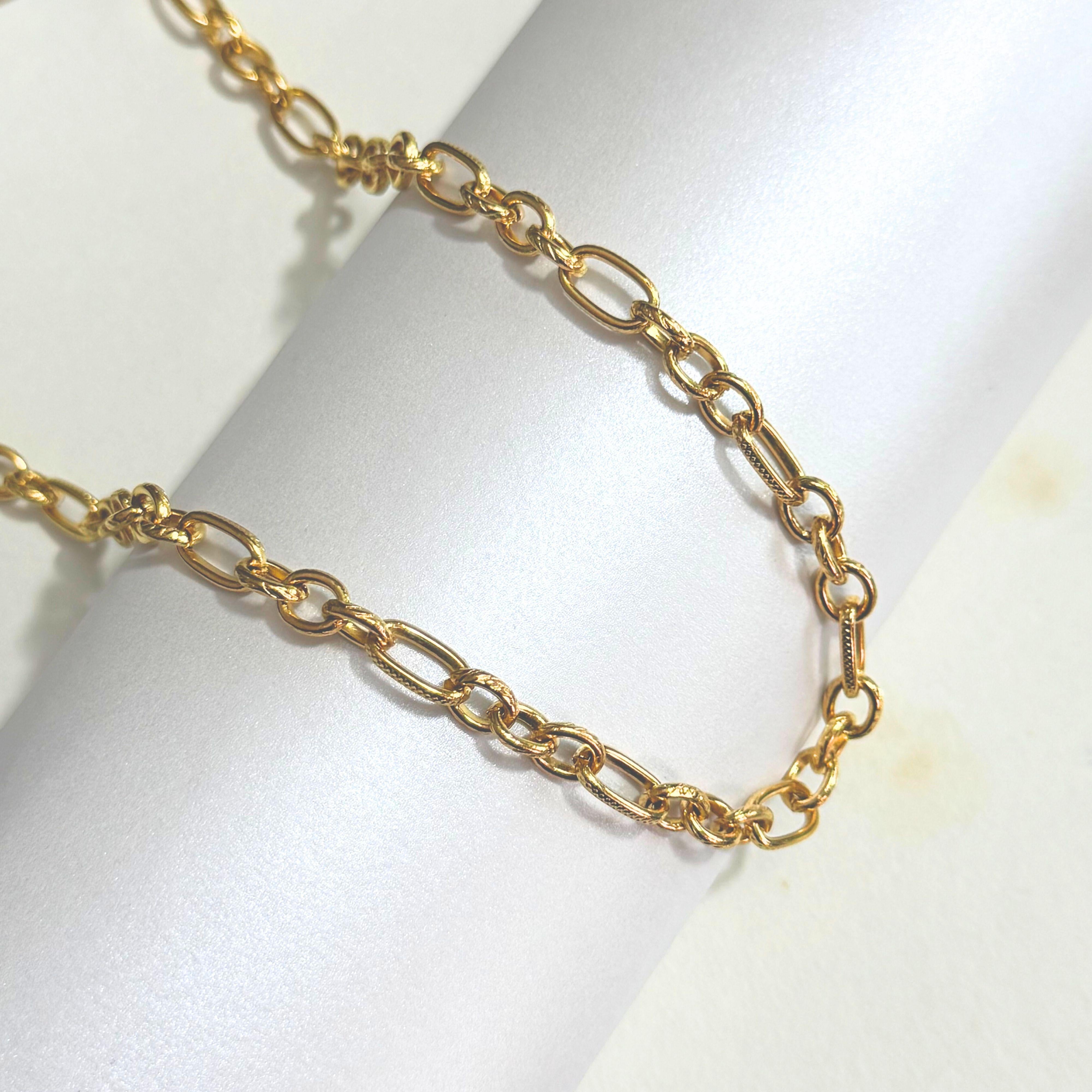 THE ANTECEDANT STORE | N - Styling Statement Necklace (18k Gold Plated)