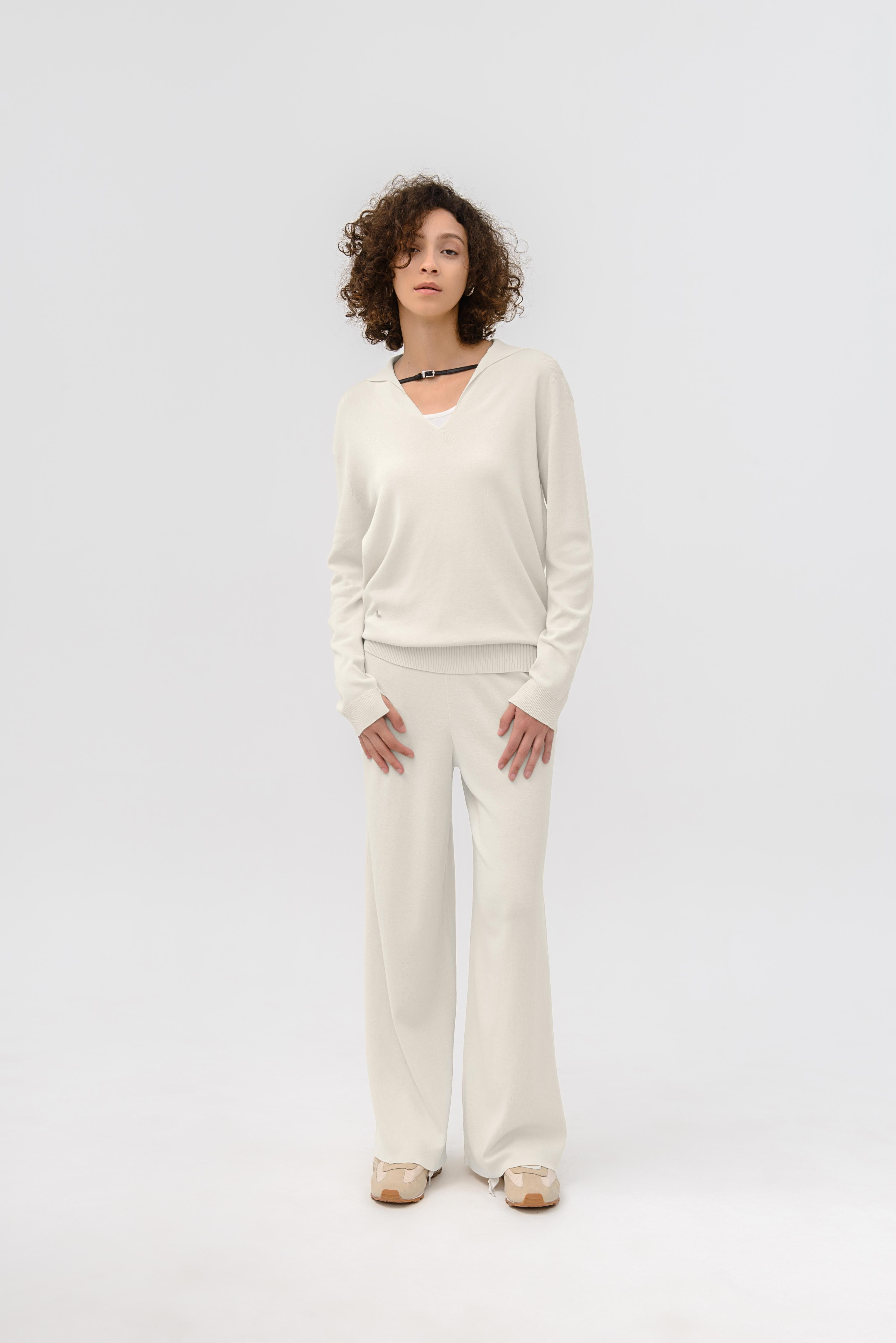 LAYERPLAN | Nerina Cotton Silk Blend Polo