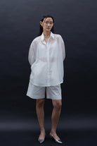 SAERO COLLECTIVE | Malgeun Tencel Shirt White