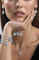 RARE BIRD COLLECTION | Peranakan Floral Bracelet - Silver English Belle