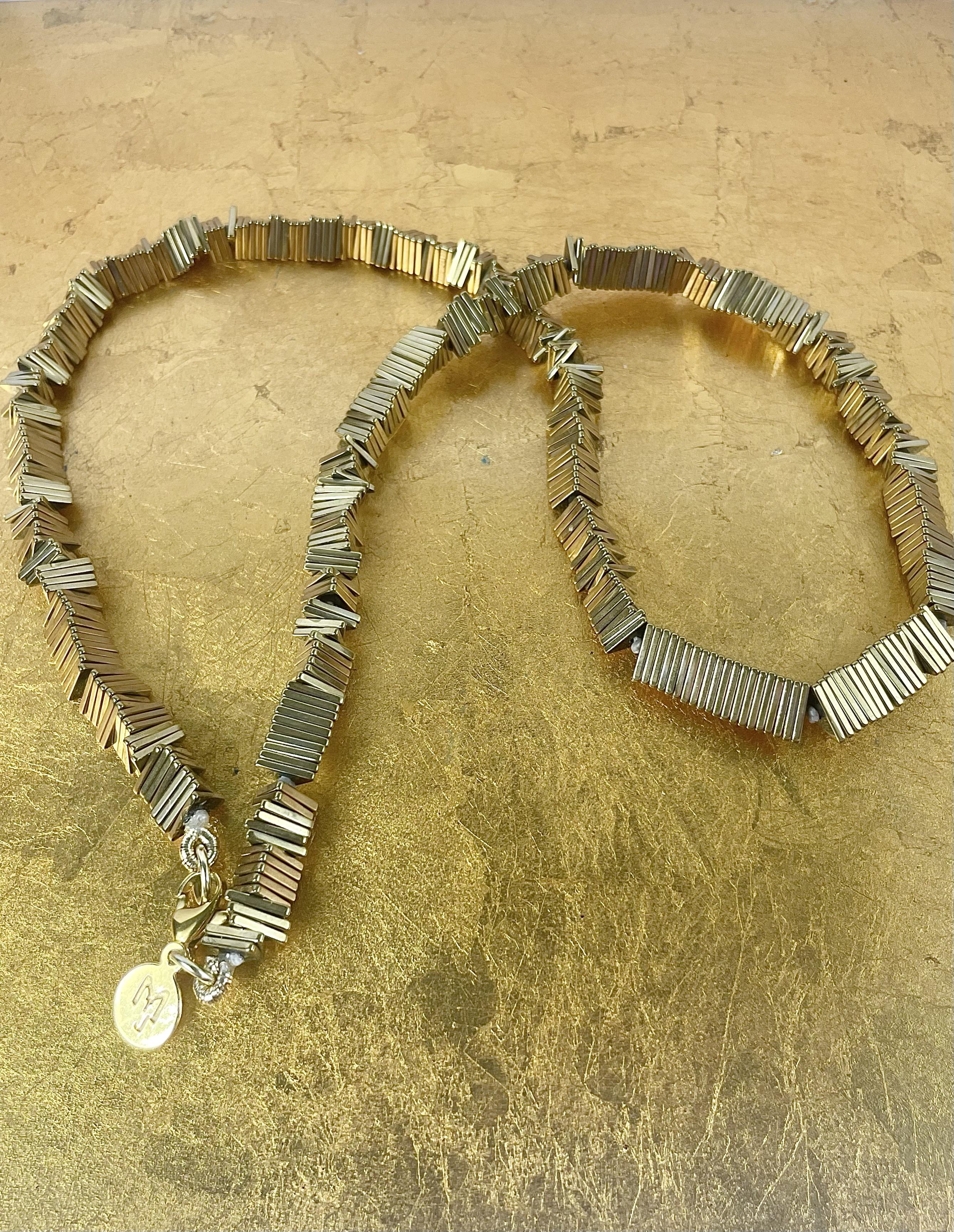 MARILYN TAN JEWELLERY | Kinetic Natural Hematite Gemstone Necklace