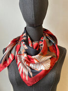 BINARY STYLE | Tropical Party Silk Scarf