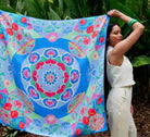 BINARY STYLE | Peranakan Bricollage Premium Silk Scarf