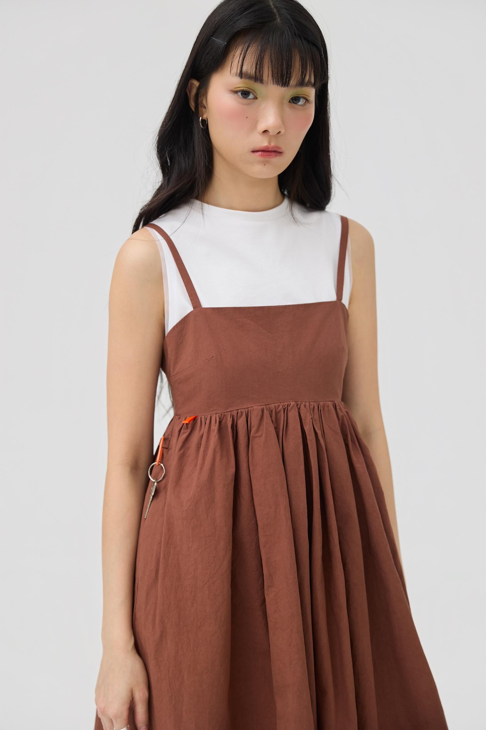 3EIGHTH | Kiko Dress | Kaba Brown