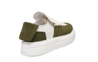 PROJECTWEAR | Felton Broad Shoelace Suede Leather Sneaker Green