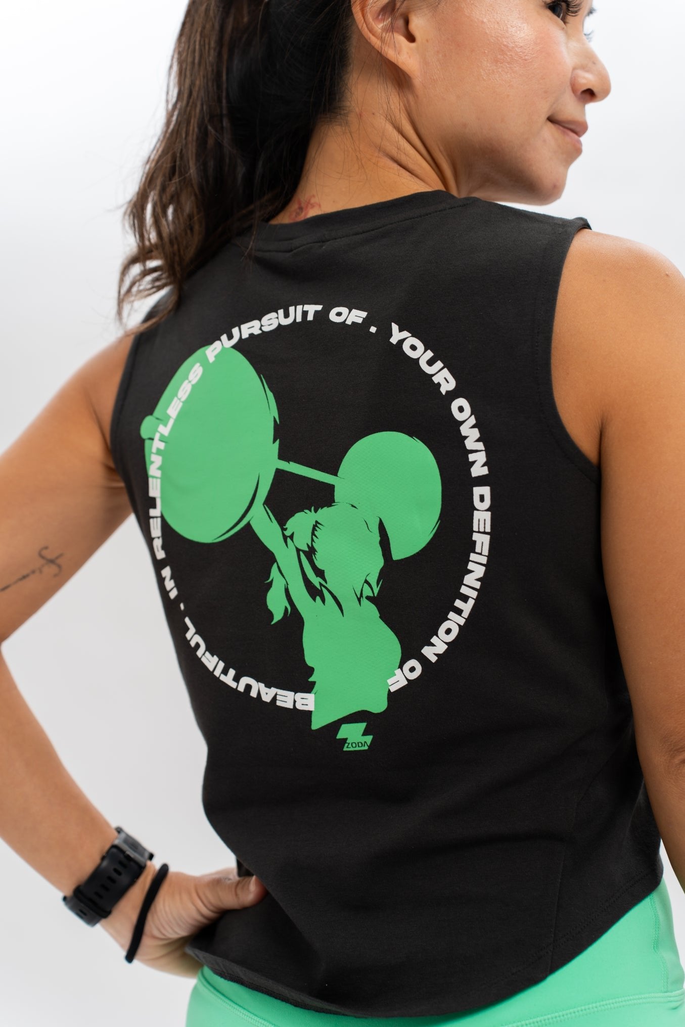 ZODA | NFC Cropped Tee (OH Squat)