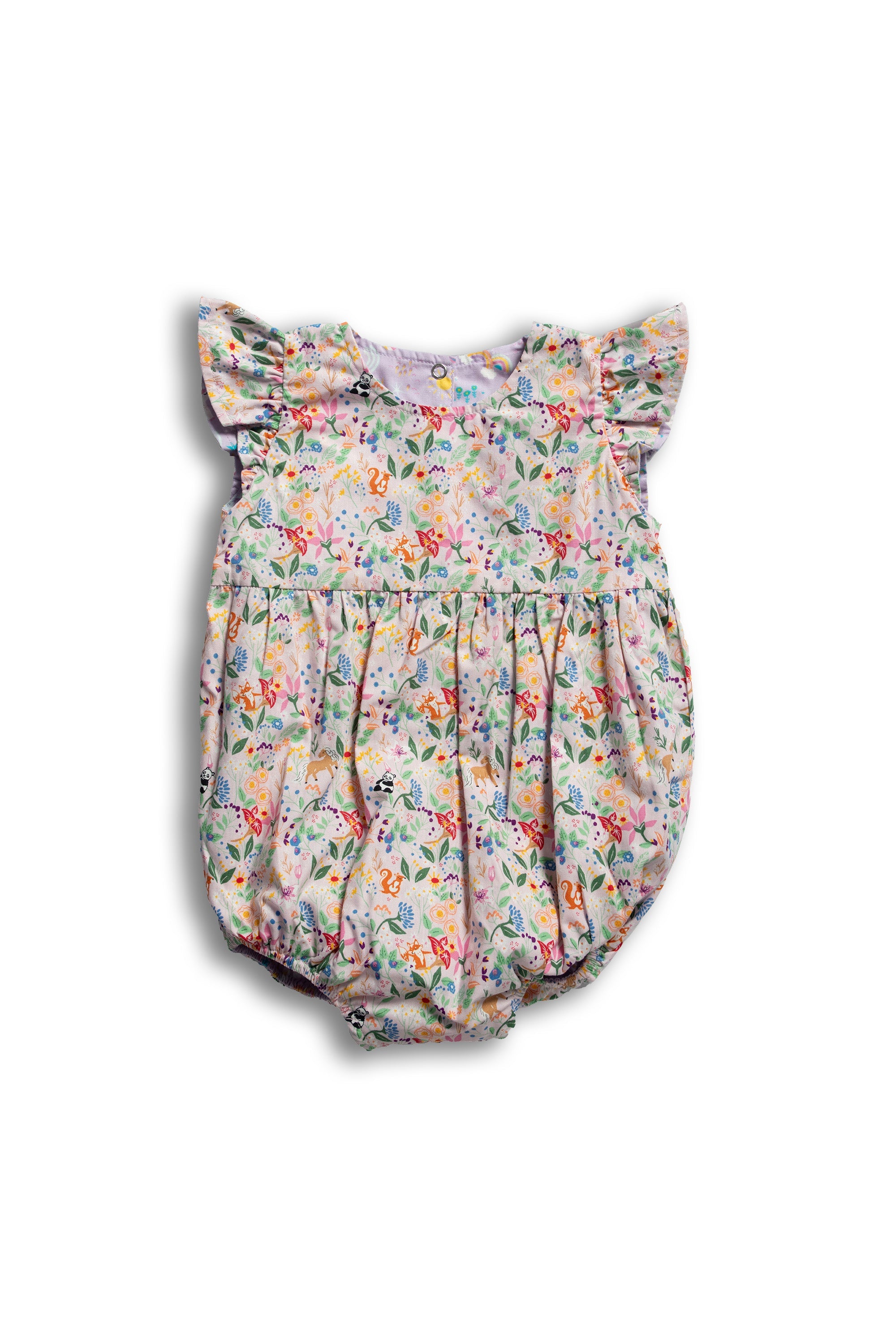MAISON Q | Secret Garden Reversible Girl Onesie