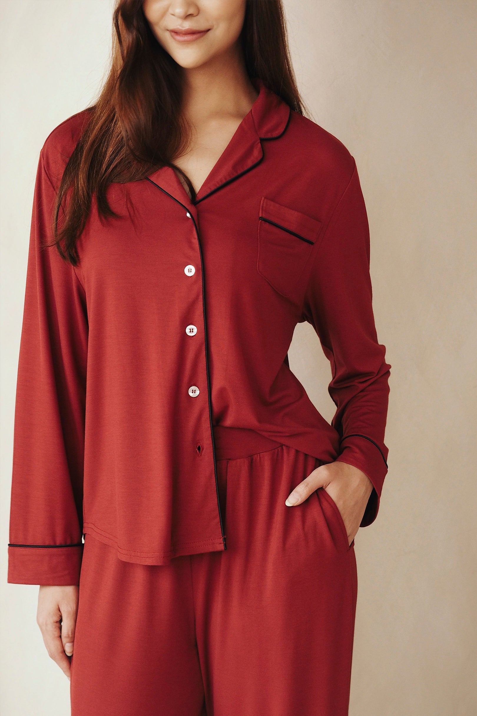 SELENIGHT CO | Signature Long Pyjamas Pants Set