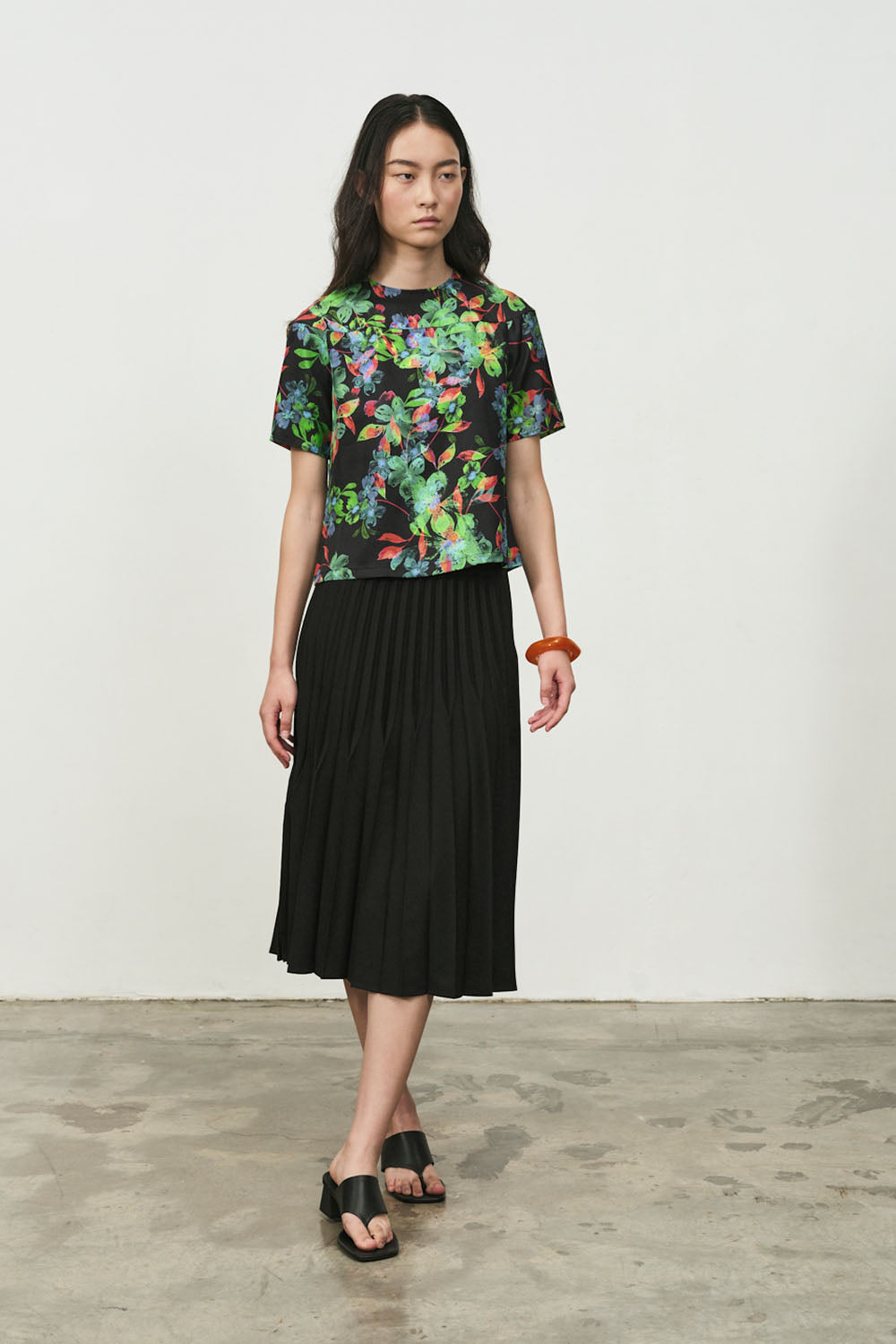 GIN LEE STUDIO | Silk Bloom Top