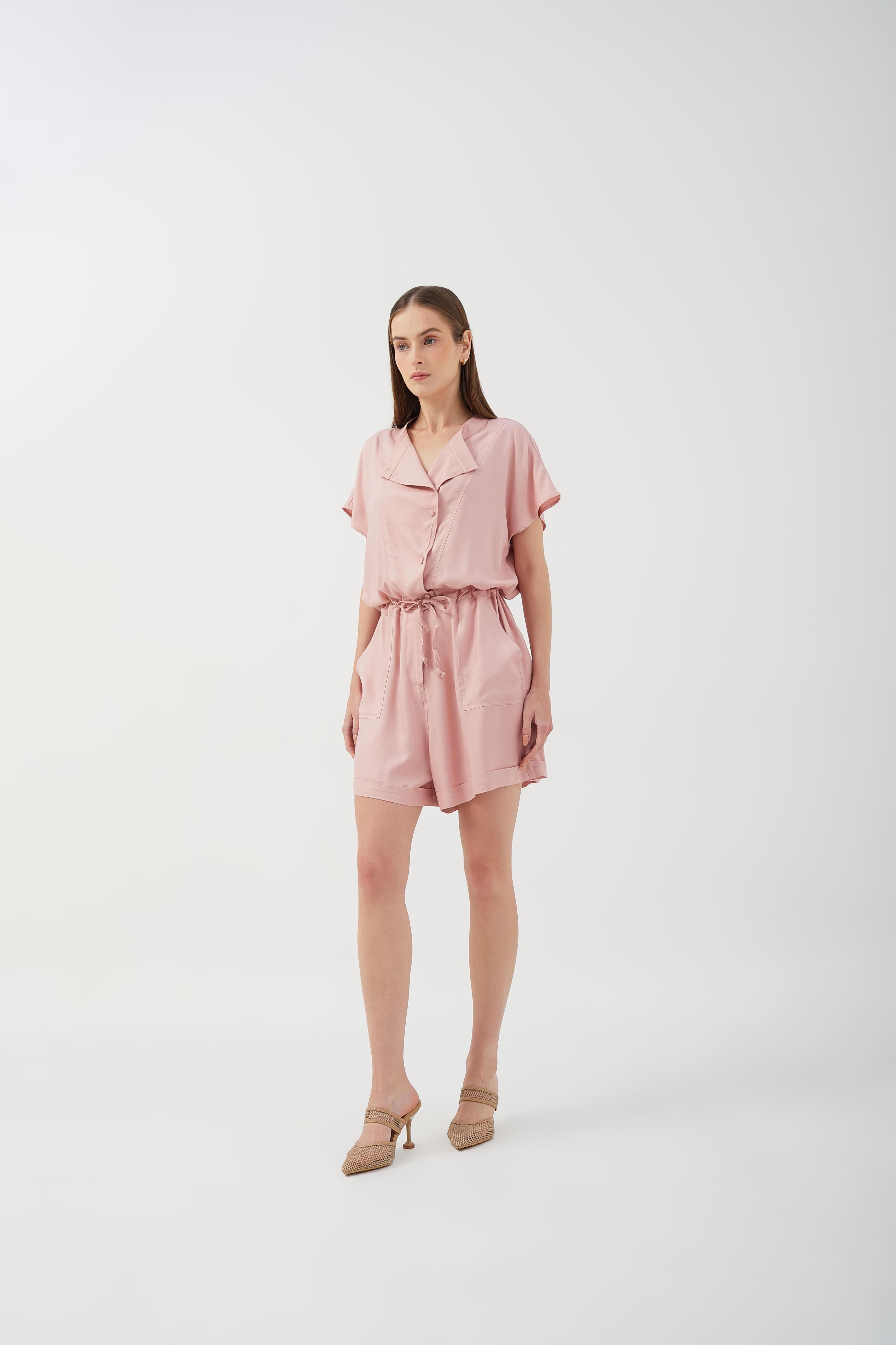 CAELI ECO LUXE | Cinched Romper