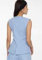 DRESSINGPAULA | Tailored Tweed Vest Top