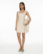 DRESSINGPAULA | Crepe Mini Dress