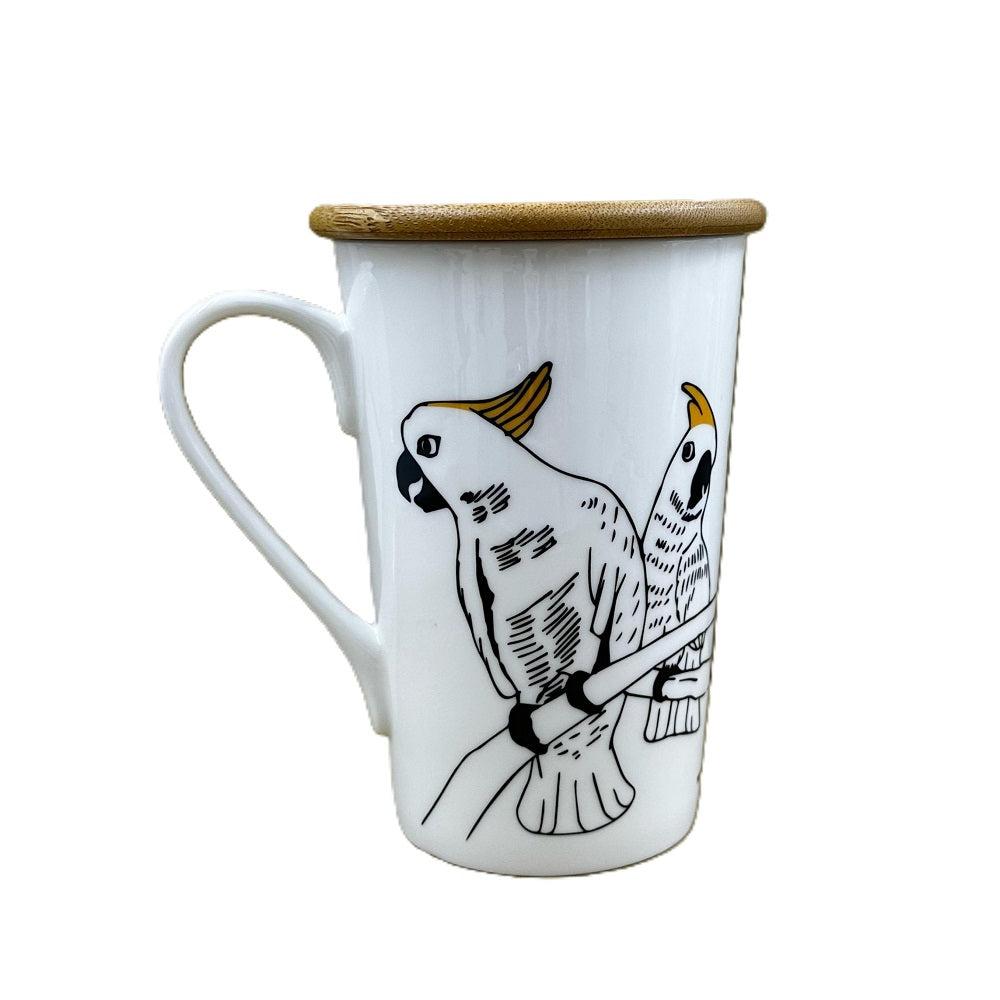 THE ANIMAL PROJECT | Tall Mug With Bamboo Lid