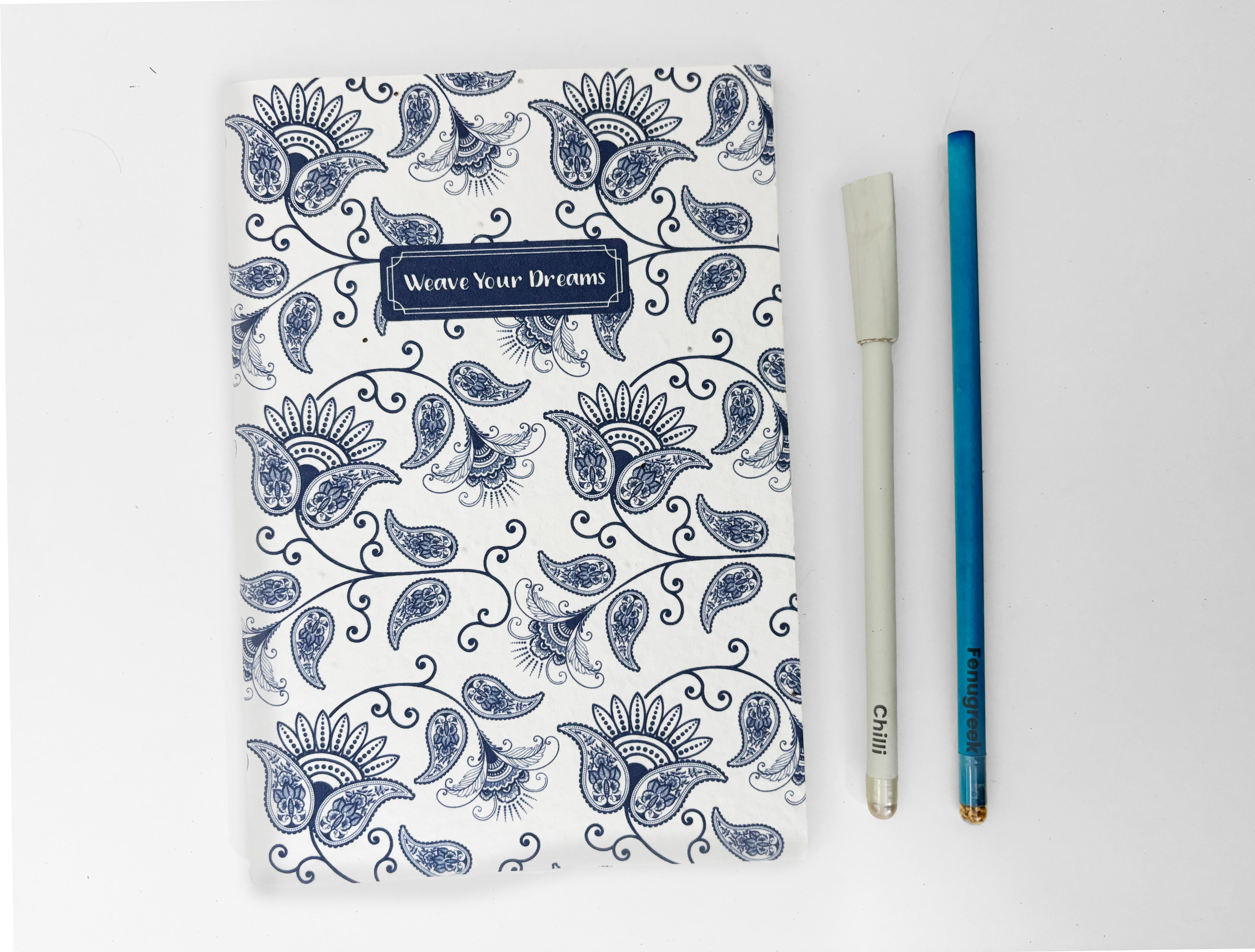 PURPLE AND PURE | Plantable Notebook Gift Set - The Batik Edit