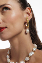 BOHEME BY VERO | Dune Earrings Single Pearl