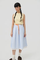 3EIGHTH | Kumo Muscle Tank | Butter Yellow