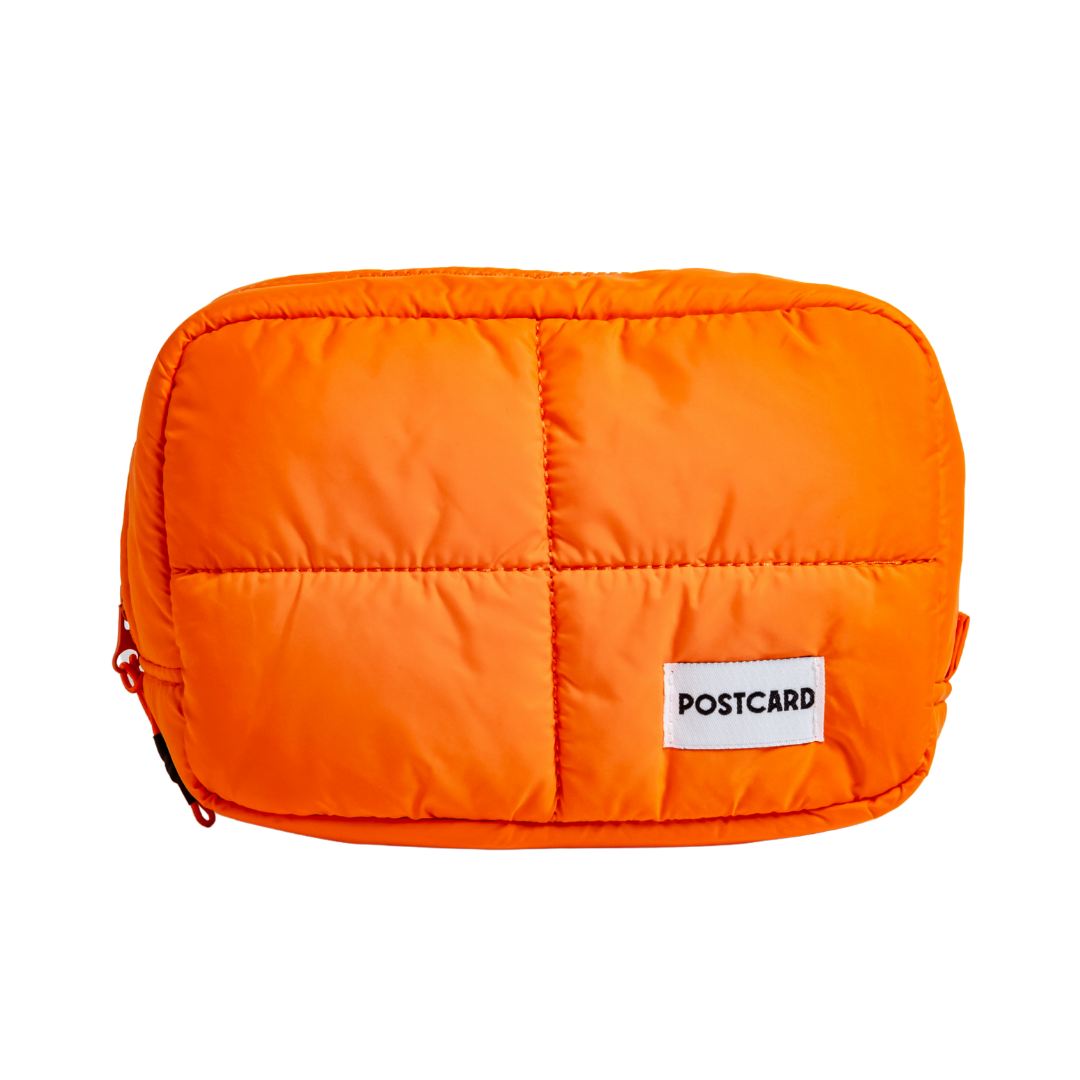 POSTCARD | Sunset Orange Bubble Travel Pouch