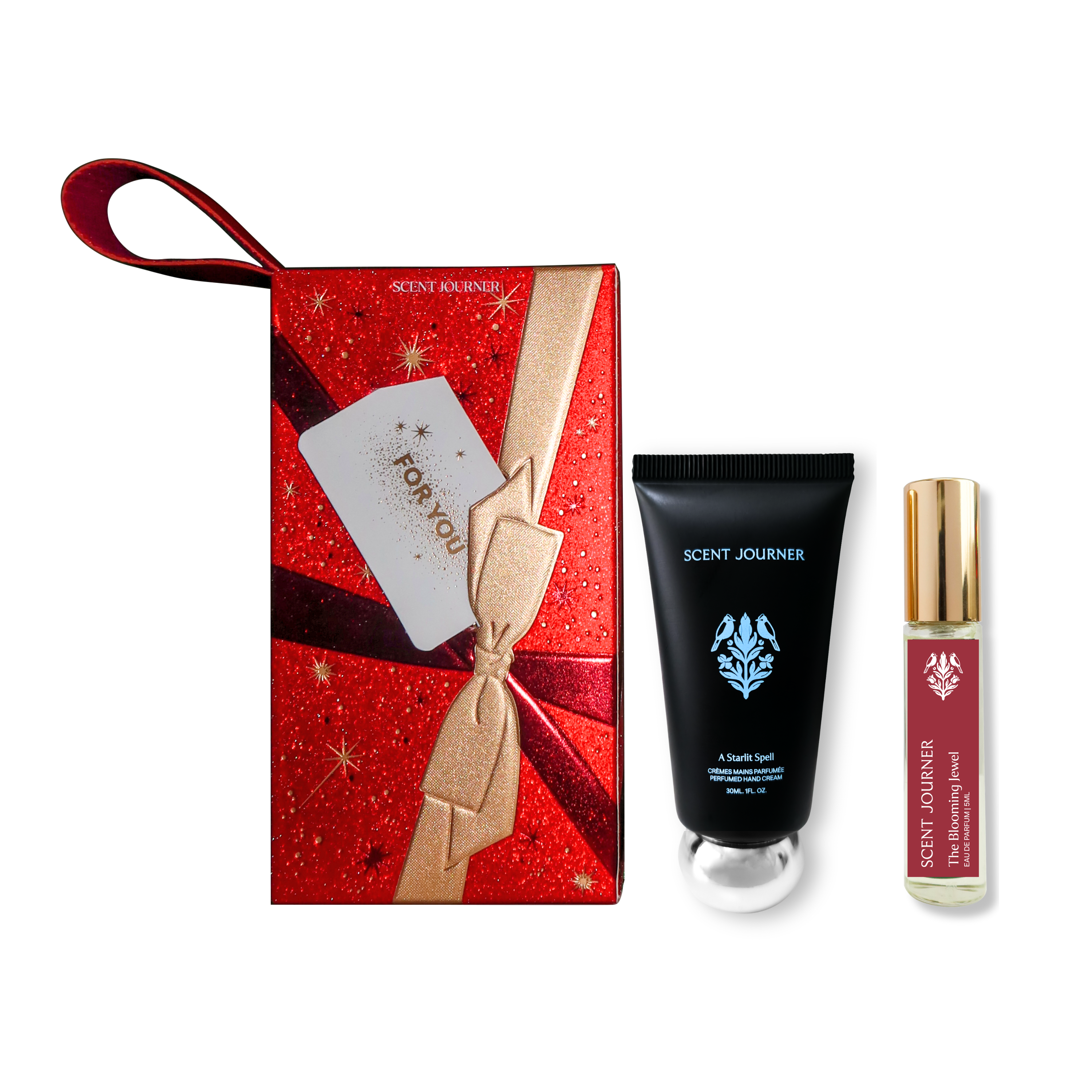 SCENT JOURNER | Festive Favourites Set - A Starlit Spell Hand Cream & The Blooming Jewel EDP 5ML
