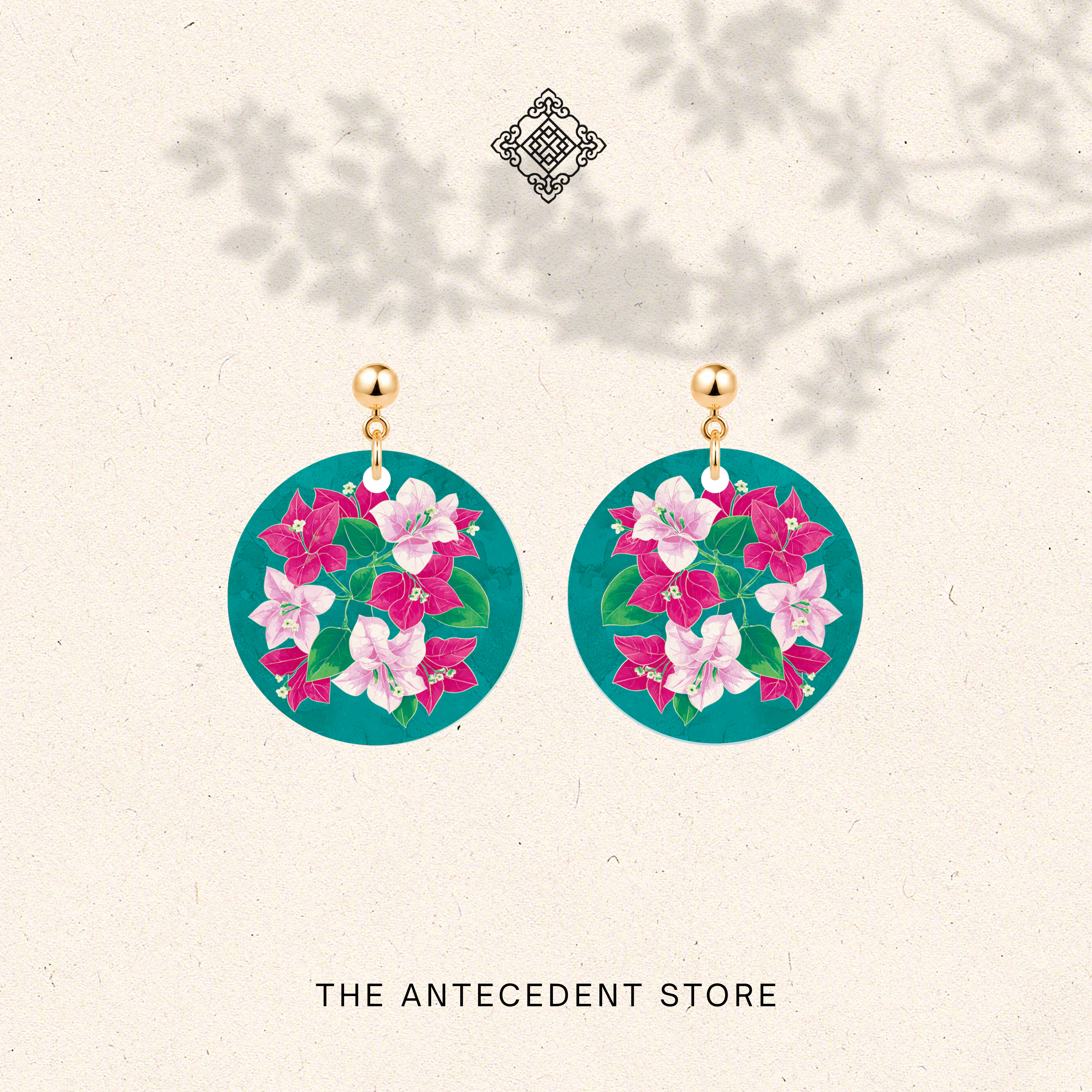 THE ANTECEDENT STORE | Bougainvillea Bloom Earrings
