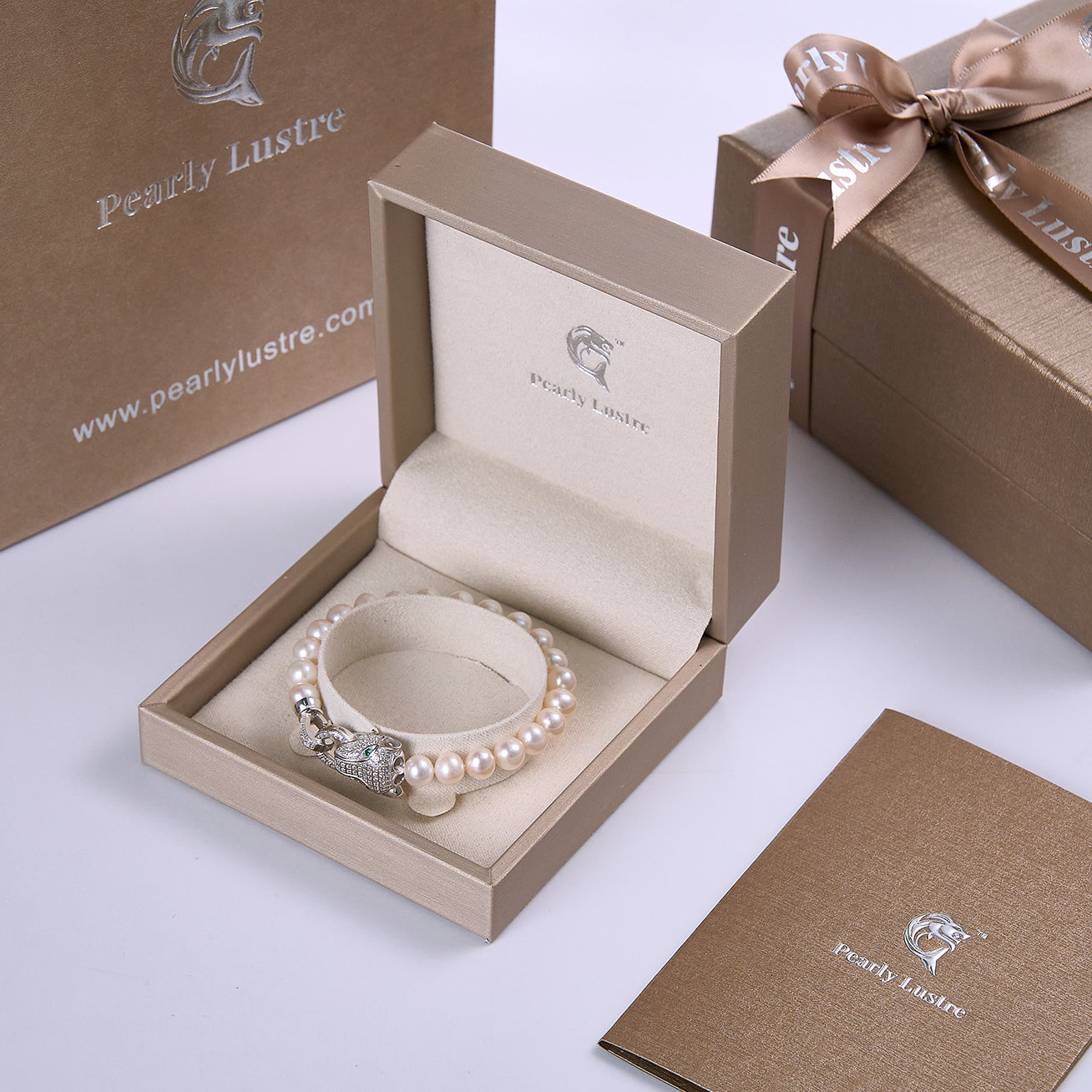 PEARLY LUSTRE | Freshwater Pearl Bracelet WB00136 | SAFARI
