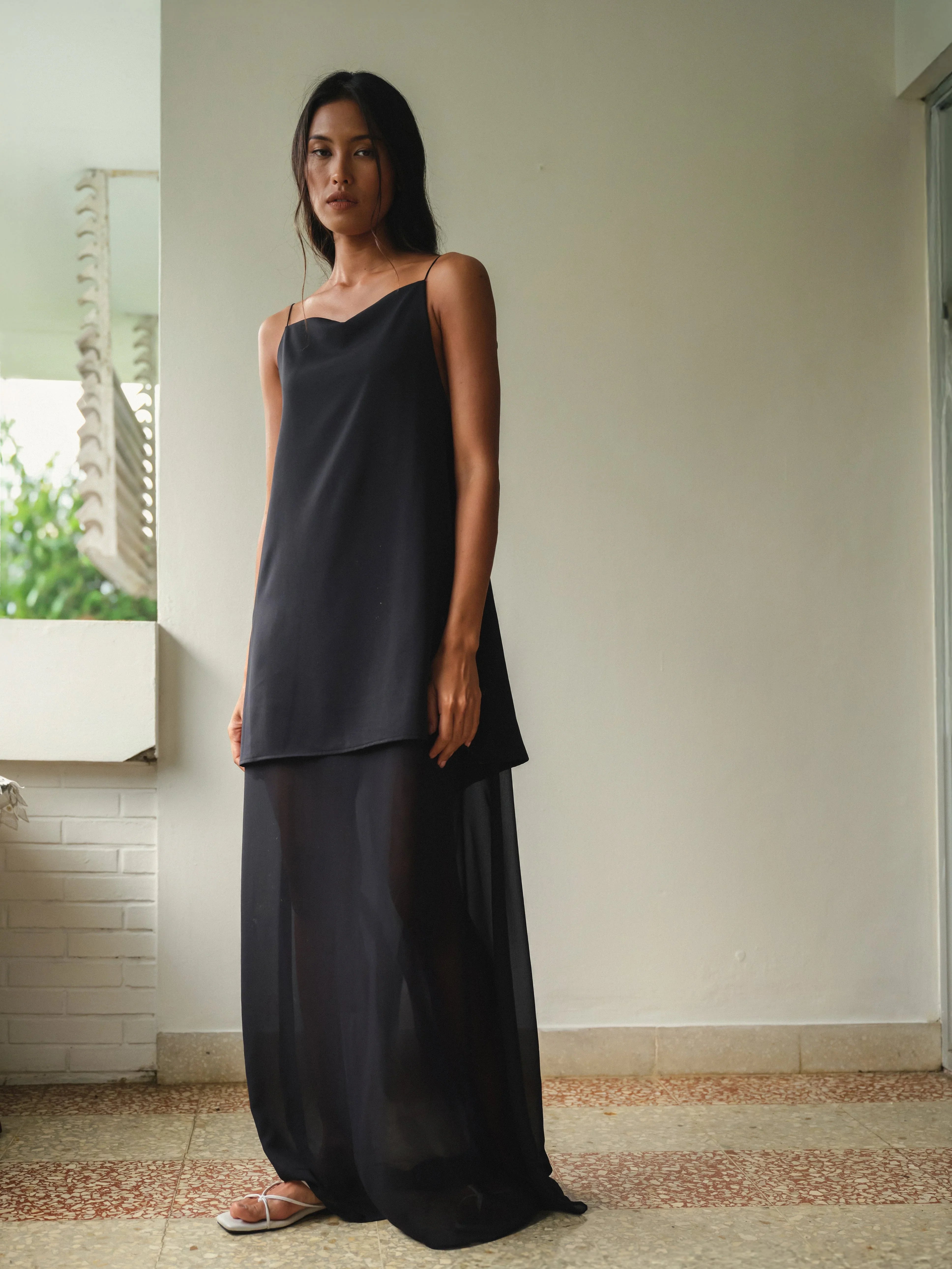 SAYA | JIA - Layered Maxi Dress