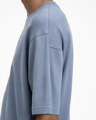 GRAYE | Cupro Signature Tee | Court Blue