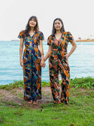 NIMBU | Calypso Women's Jumpsuit In Midnight Mosaic