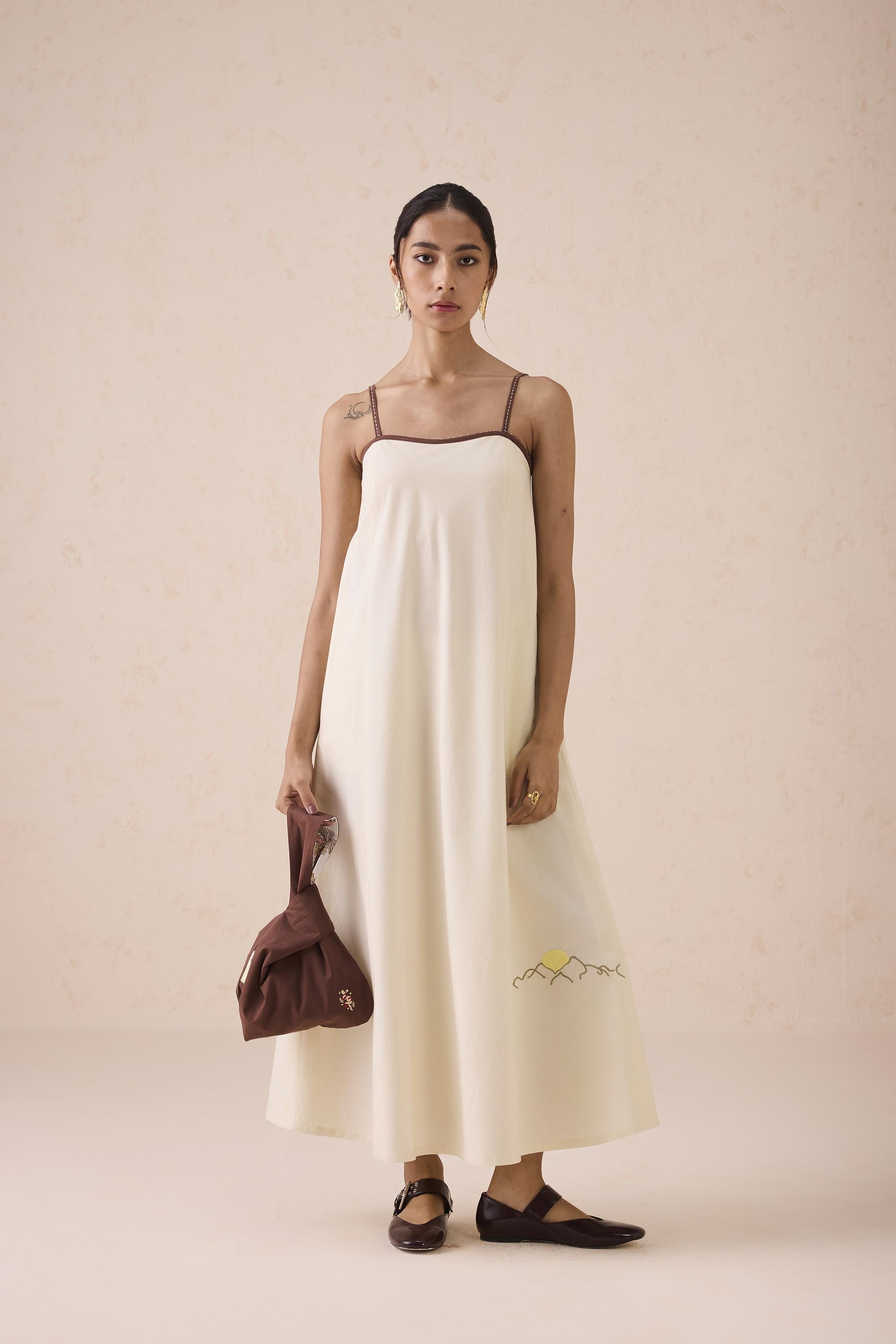 SUI | The Brunch Organic Cotton Maxi Dress