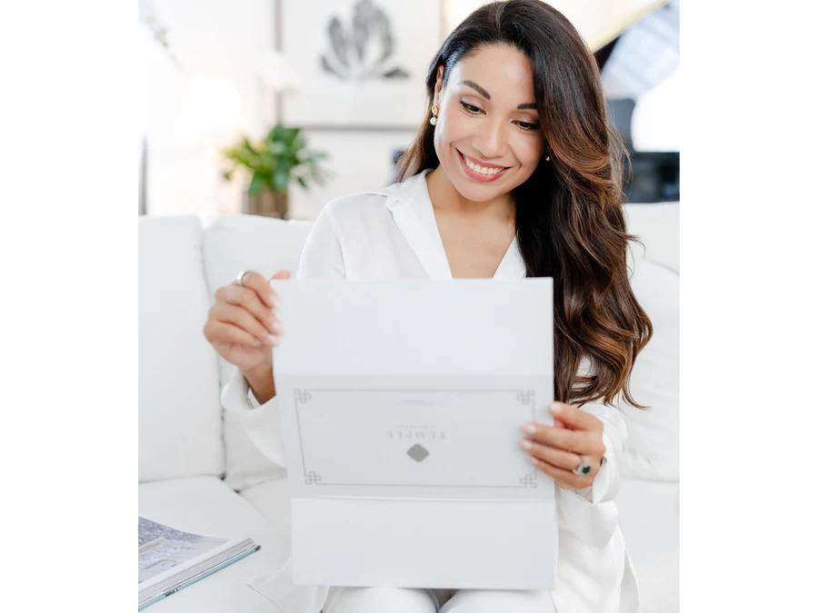 TEMPLE CANDLES | Christmas Chinoiserie Candle Duo Gift Box