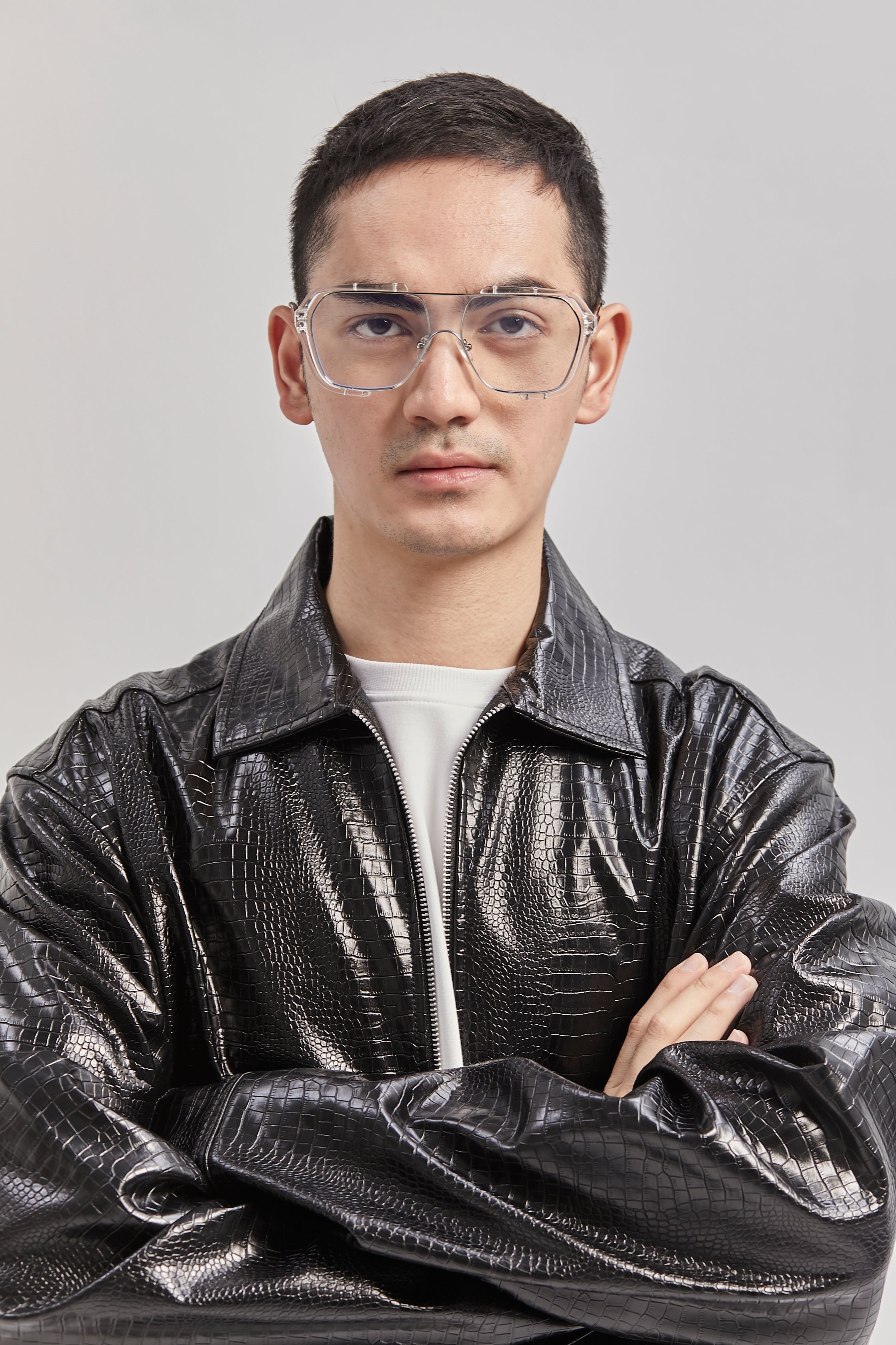 PROJECTWEAR | Cardwell Sunglasses Silver/Clear