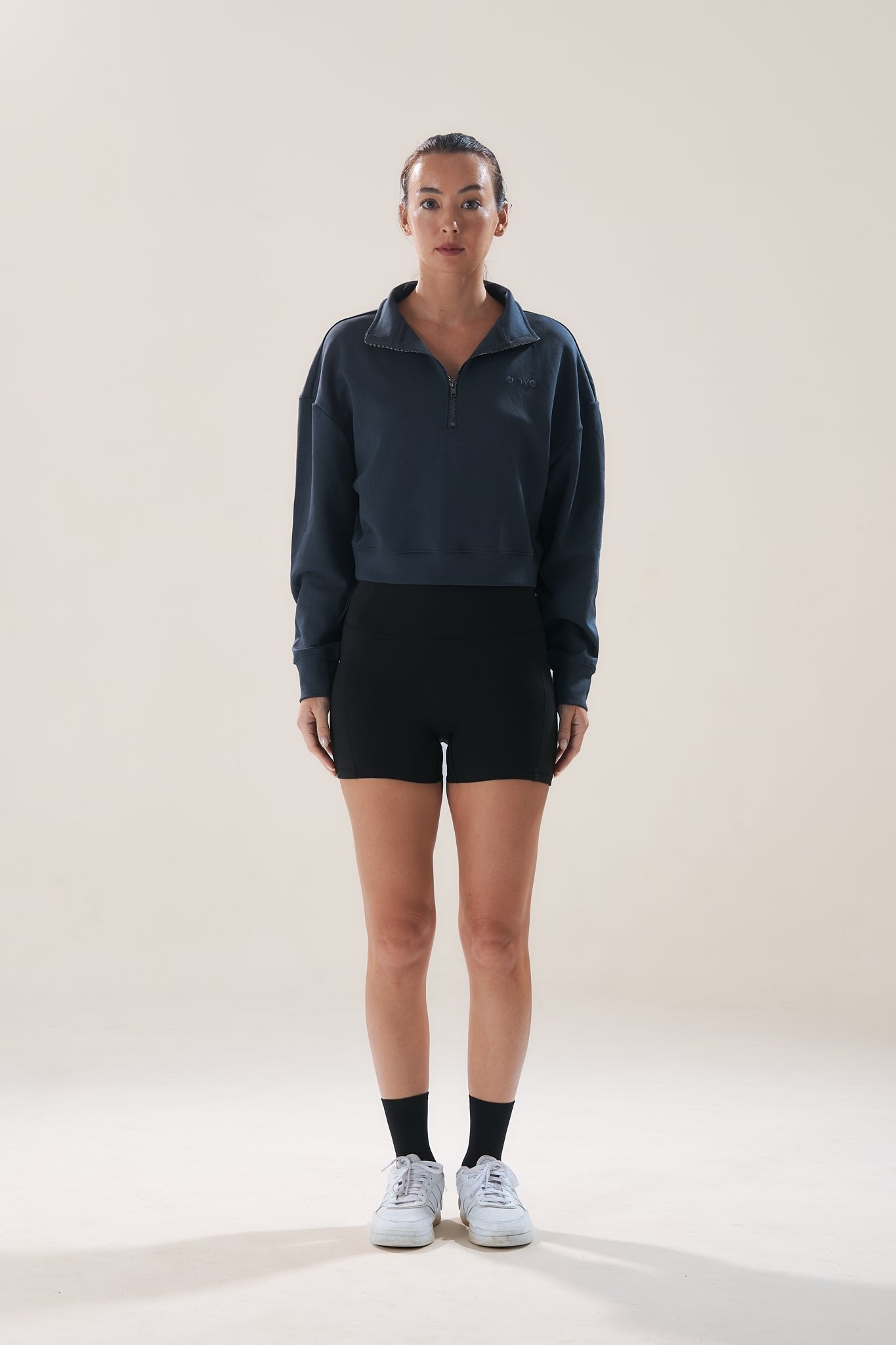 ANYA ACTIVE | Half Zip In Dive