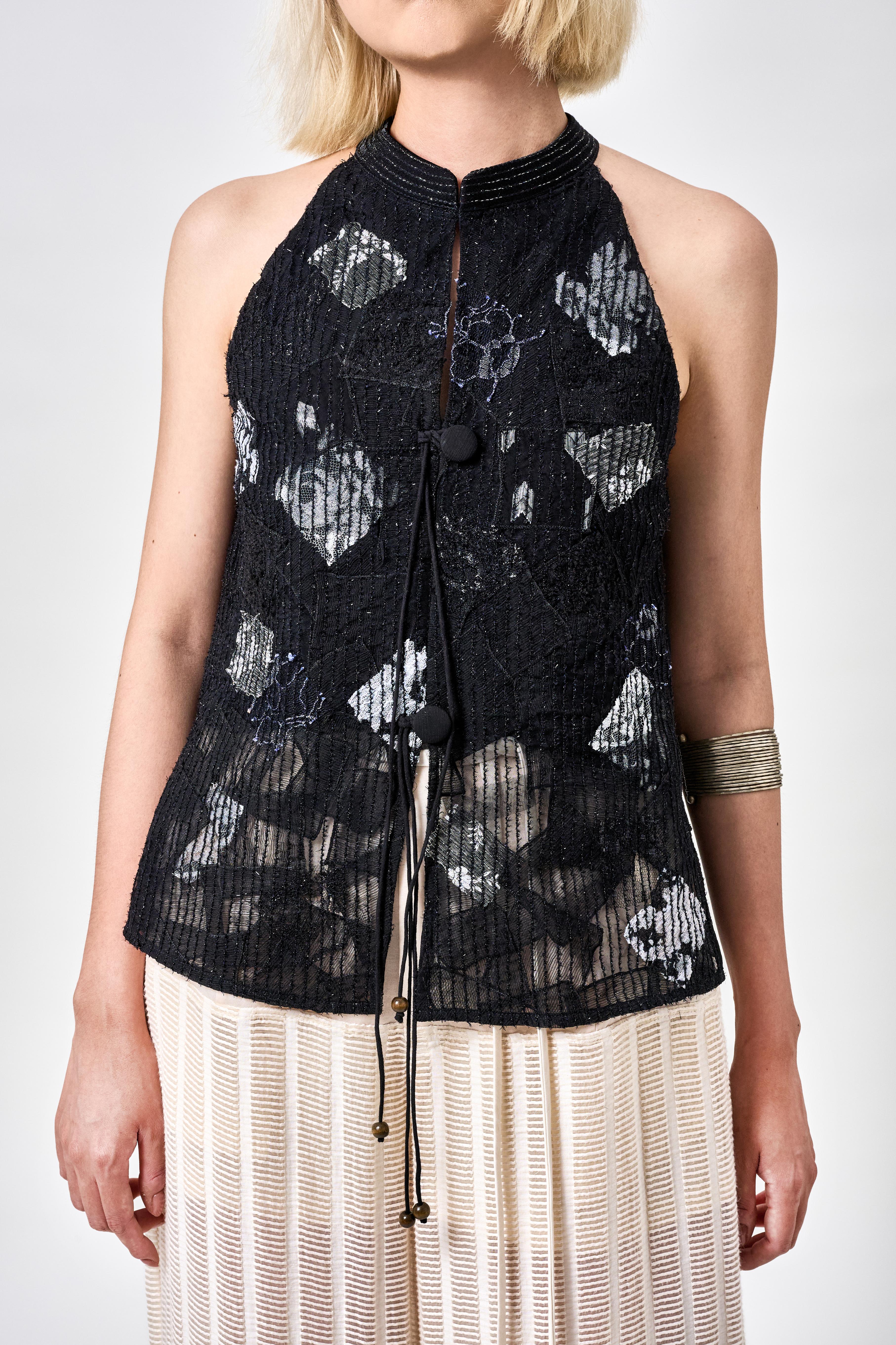 KHAAR | Handloom Halter Top