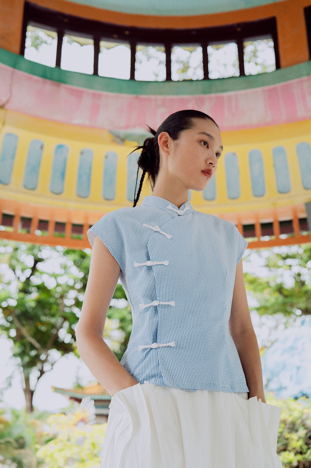 SABRINAGOH | Alanda Cheongsam Top