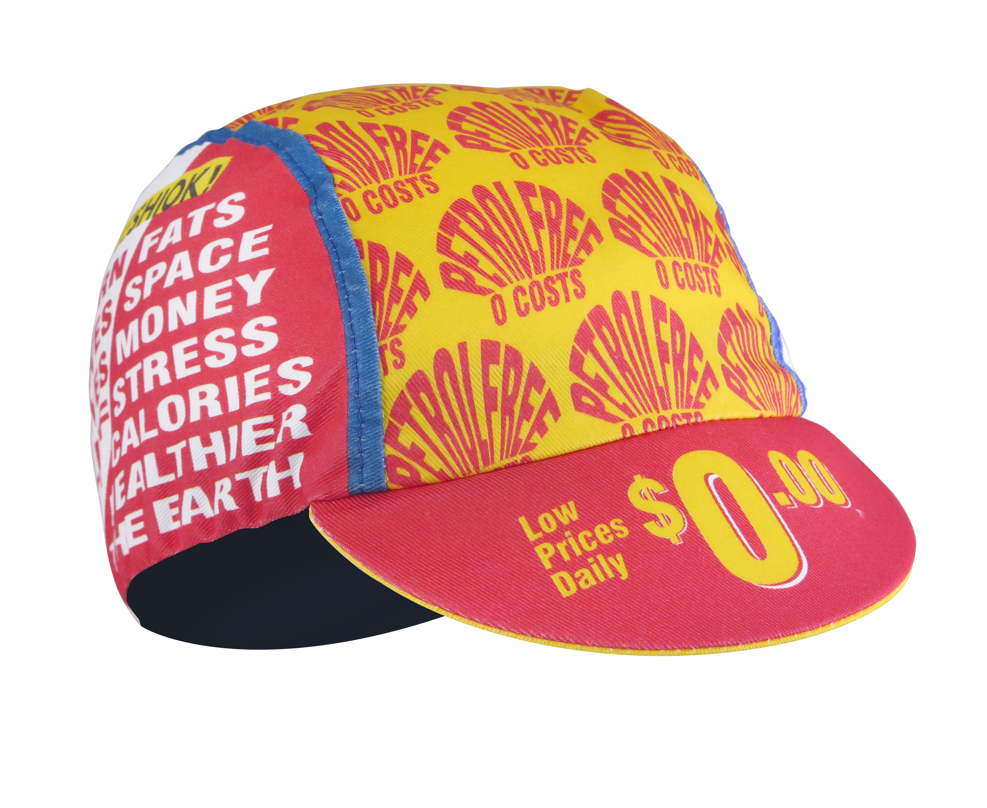 A DESIGN BY TAKACHYA | Cycling Cap - Go Petrol Free