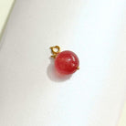 THE ANTECEDENT STORE | P - Large Strawberry Quartz Pendent