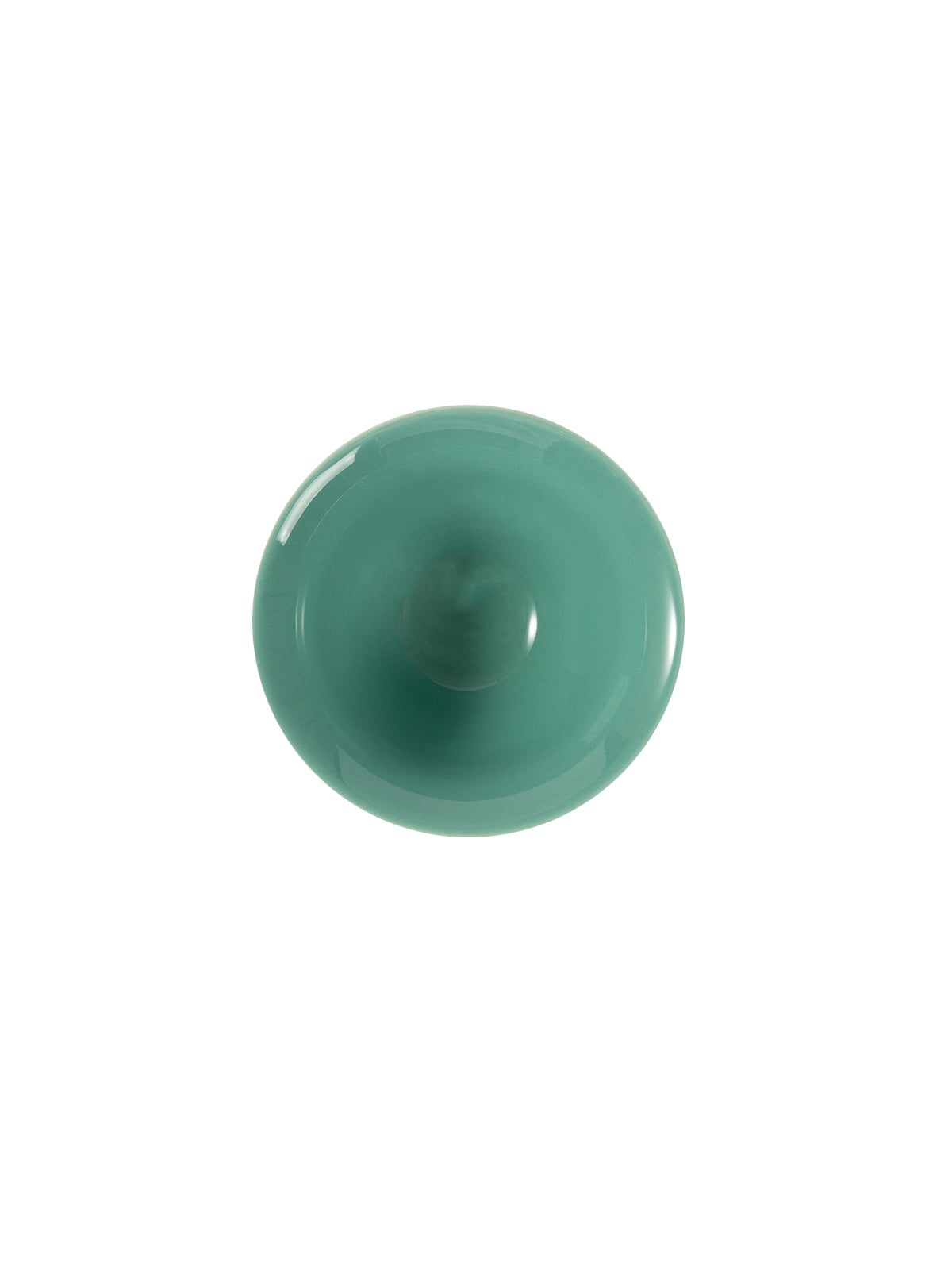 CRAFILAB | Brick Red & Turquoise Bamboo Hat Tea Cup