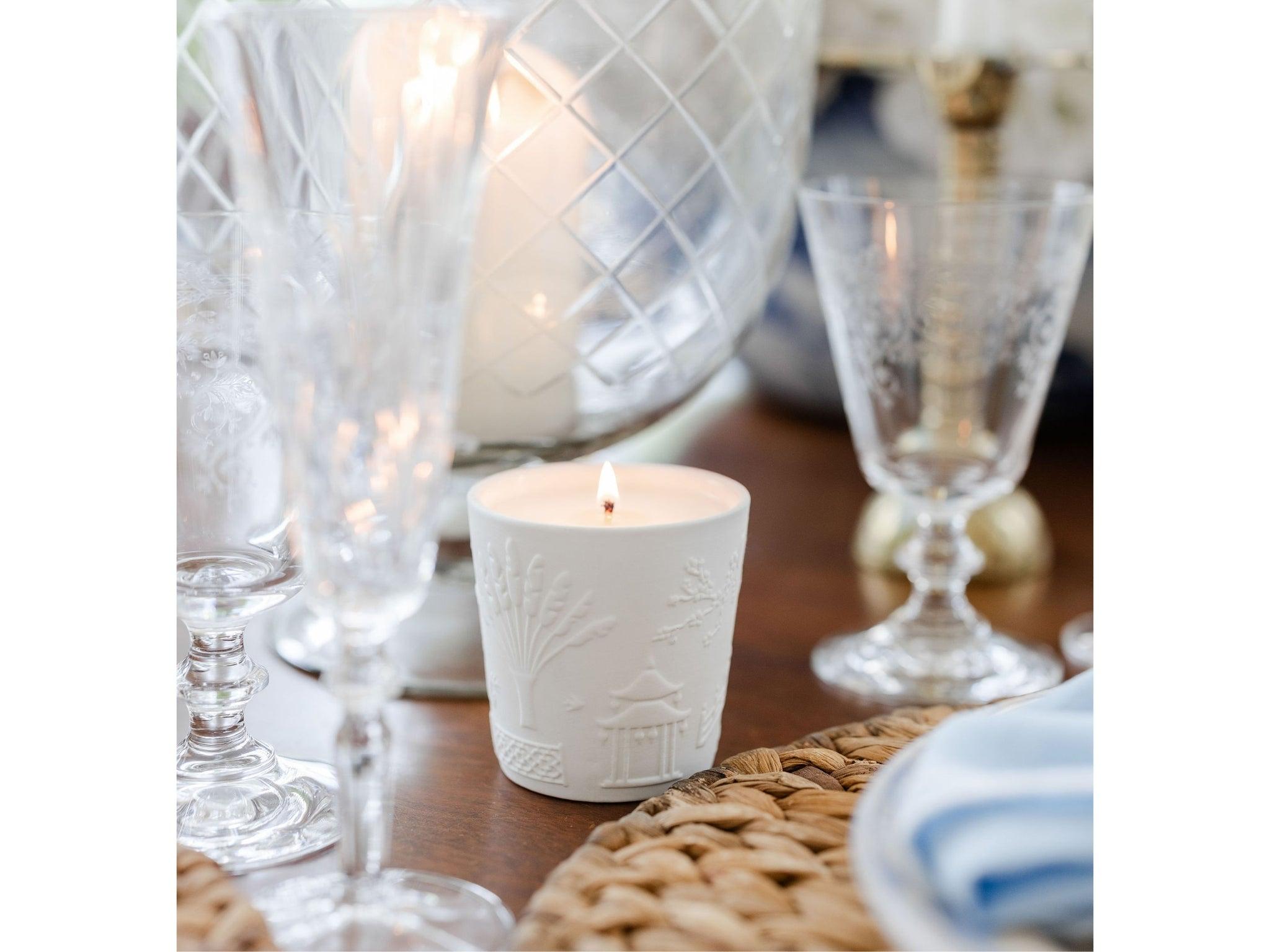 TEMPLE CANDLES | Chinoiserie Candle Duo Gift Box